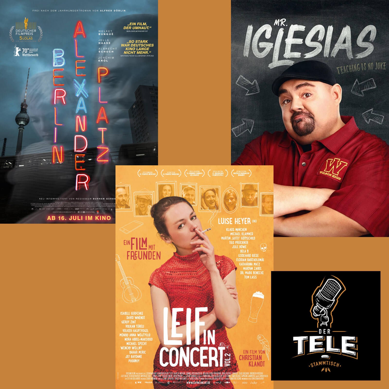 "Berlin Alexanderplatz", "Leif in Concert - Vol.2" und "Mr. Iglesias"