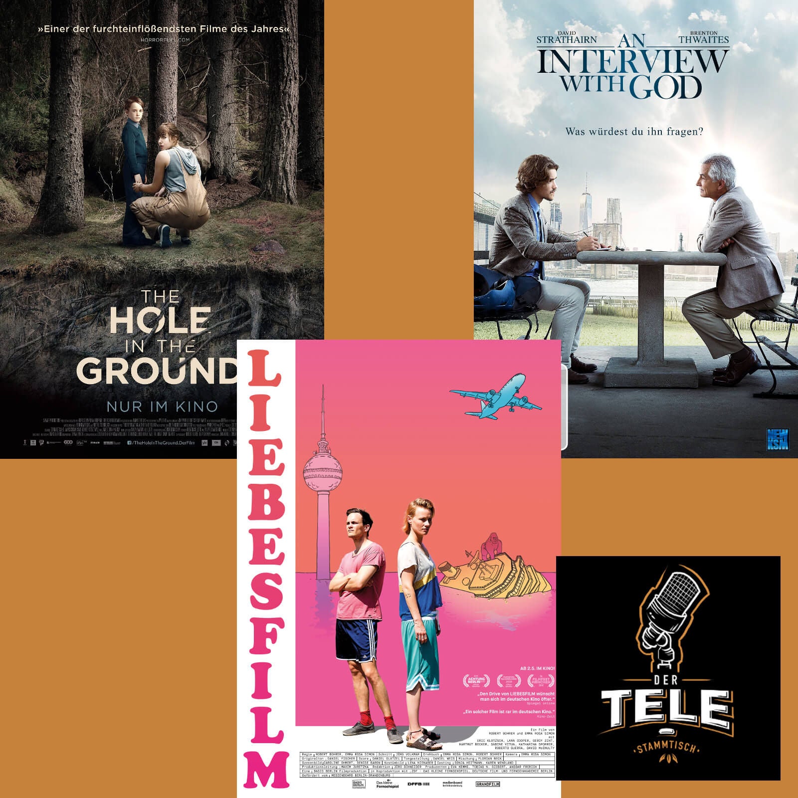 Reviews - "The Hole In The Ground", "Liebesfilm" und "An Interview With God"