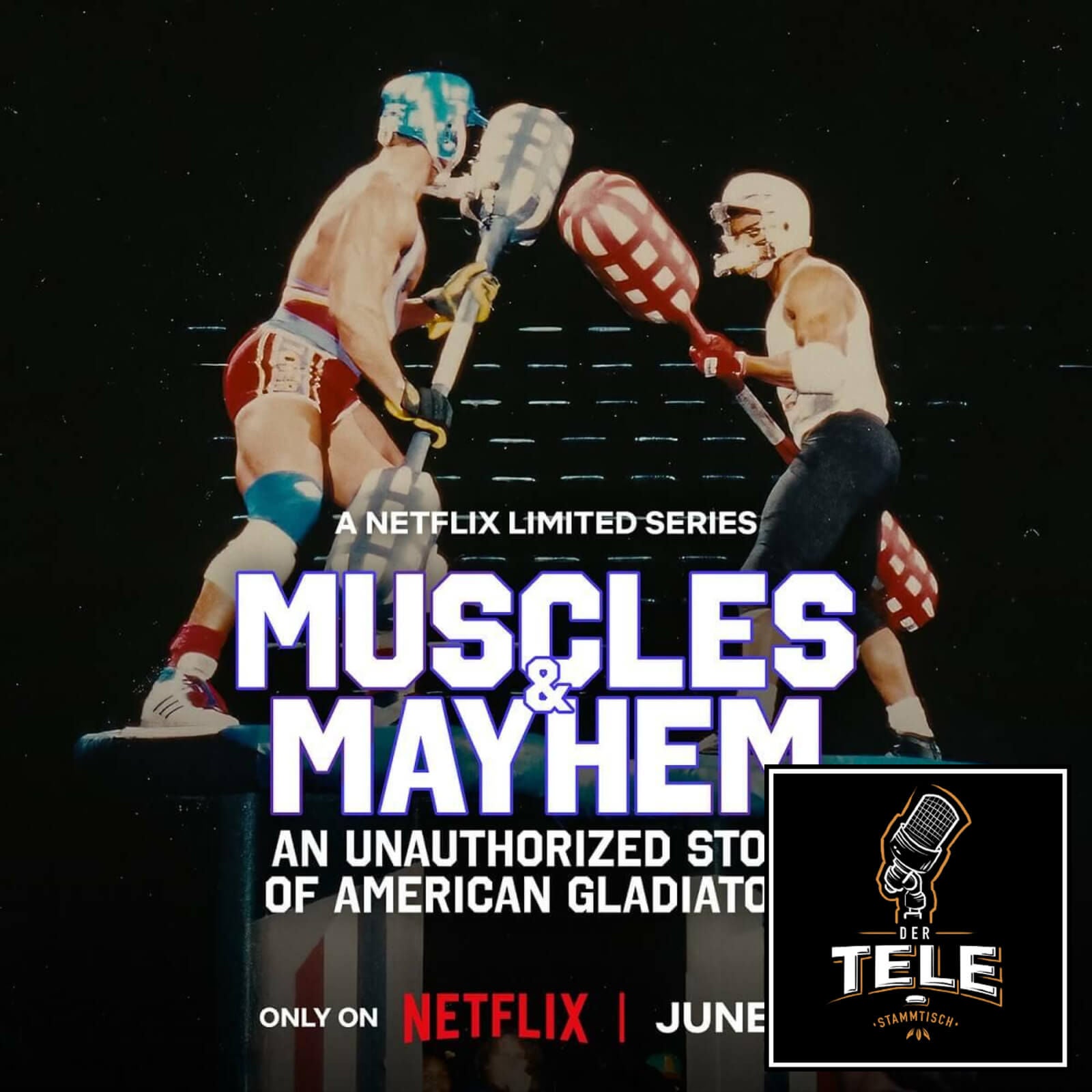 Muscles & Mayhem: An Unauthorized Story of American Gladiators - Schweiß, Diversität und Steroide (Netflix)