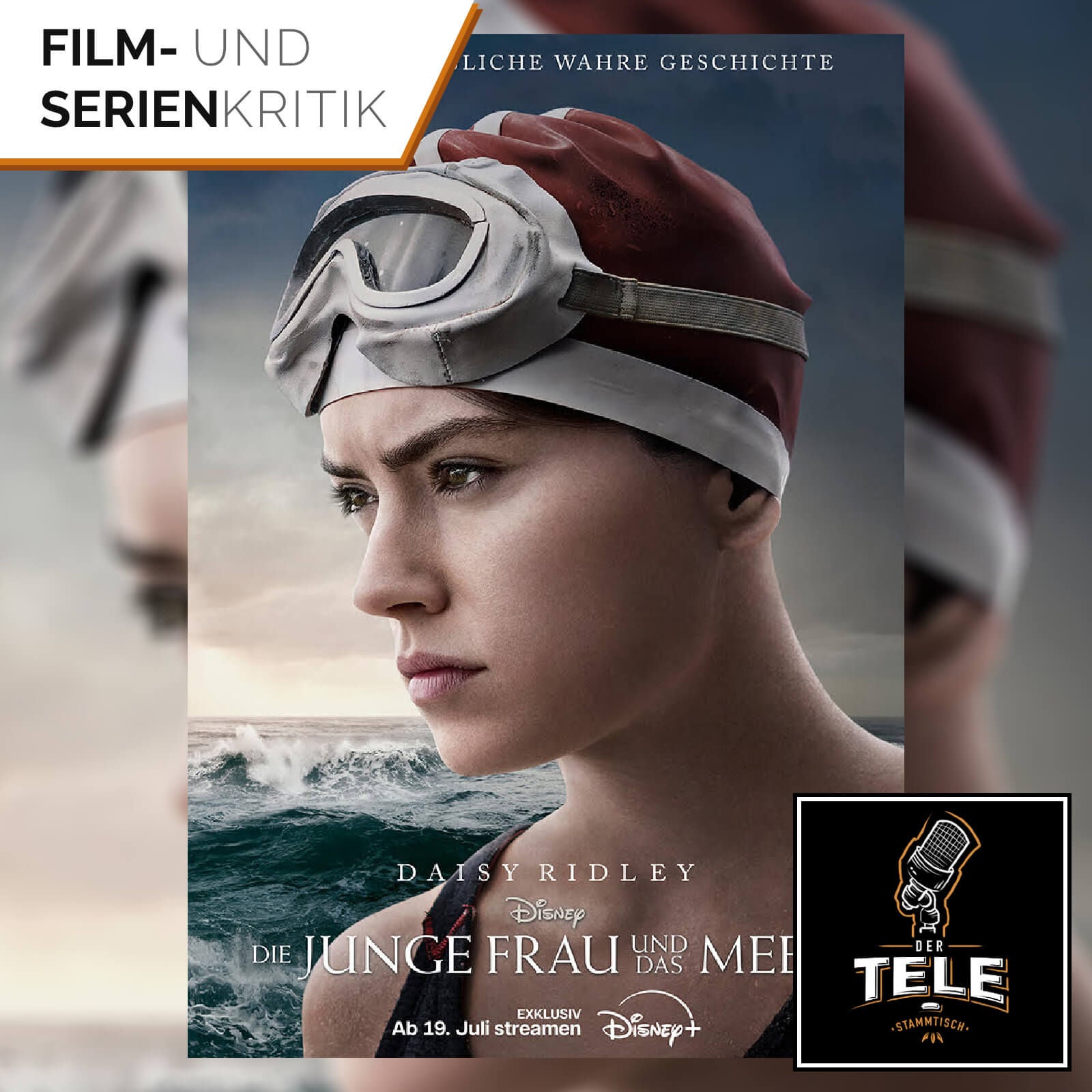 Die junge Frau und das Meer (Disney+) | Daisy Ridley und der Ärmelkanal