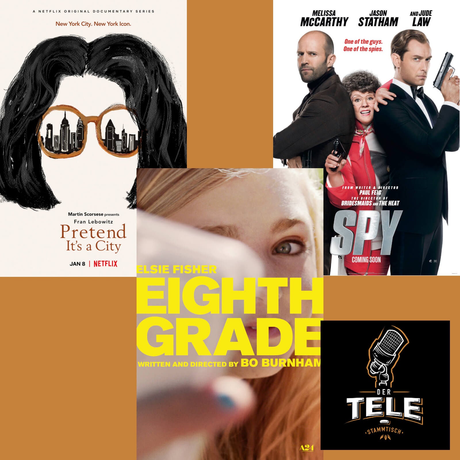"Pretend it's a city", "Eighth Grade" und "Spy - Susan Cooper Undercover"
