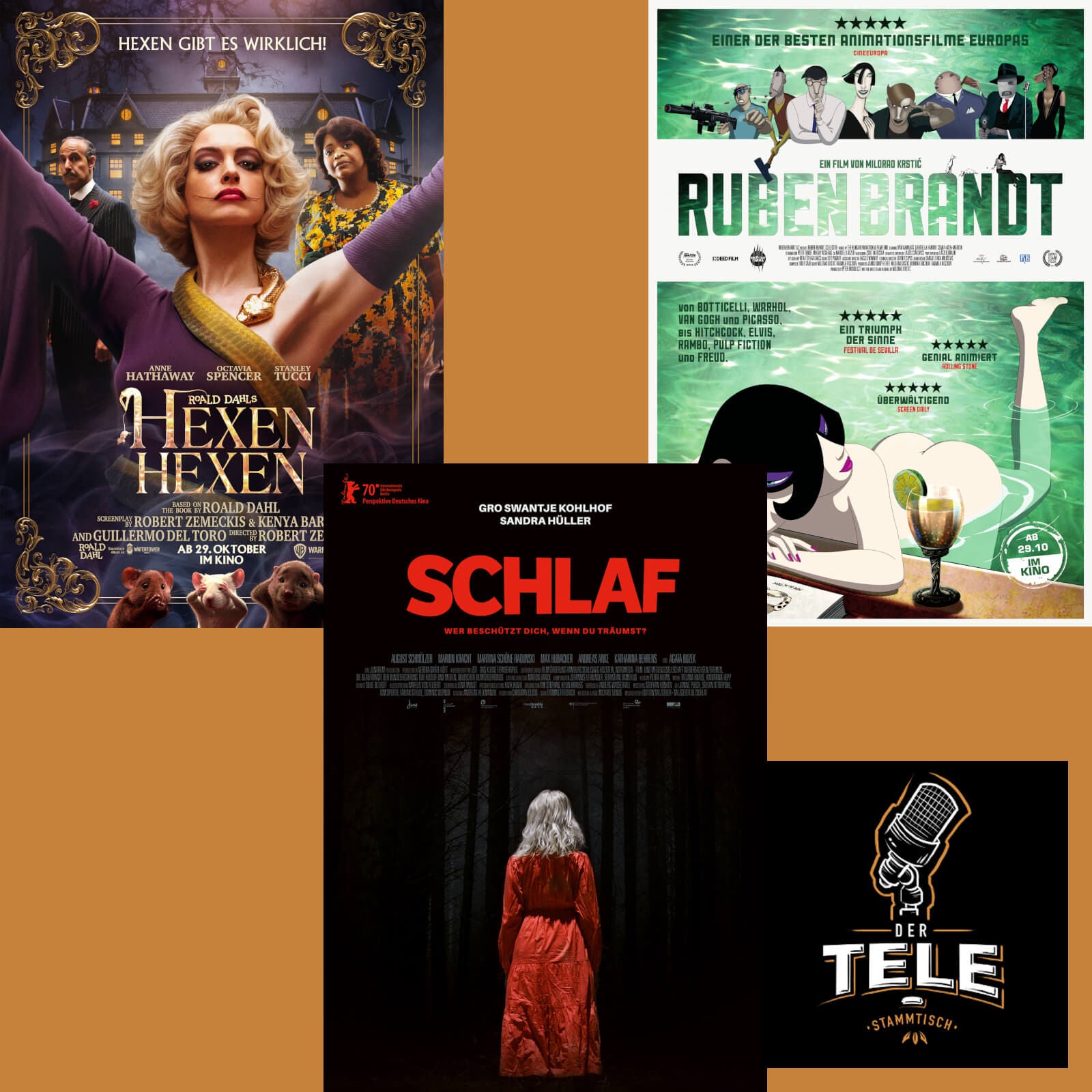 "Hexen Hexen", "Schlaf" und "Ruben Brandt"