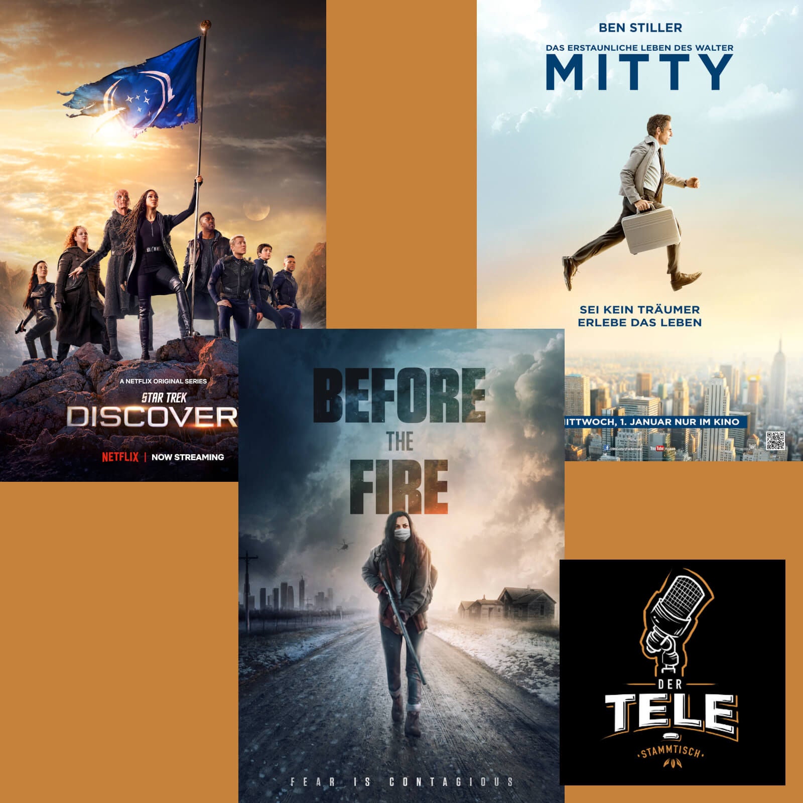 "Star Trek: Discovery (Staffel 3)", "Before The Fire" und "Das Erstaunliche Leben Des Walter Mitty"