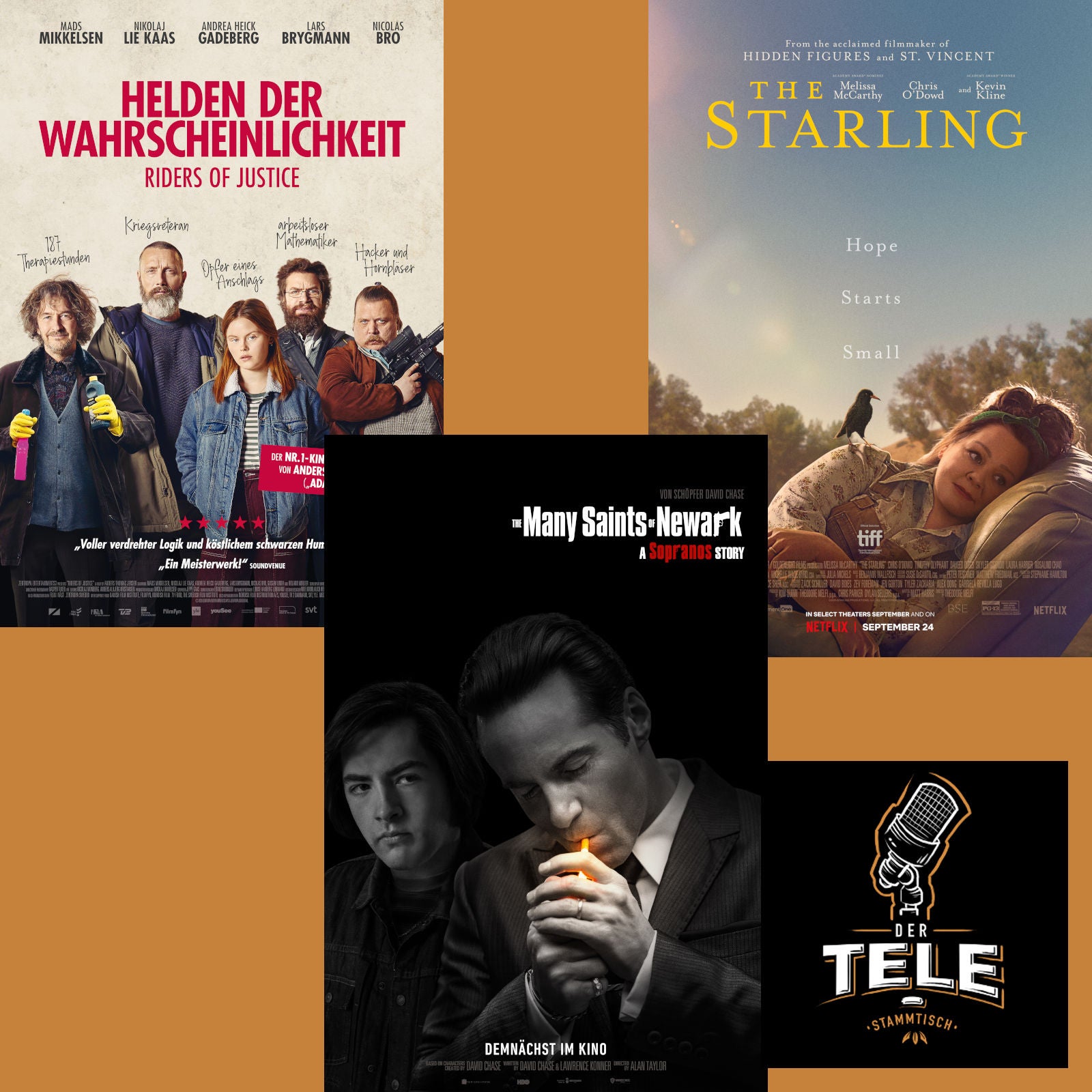 "Helden der Wahrscheinlichkeit", "The Many Saints Of Newark" und "Der Vogel" (Netflix)