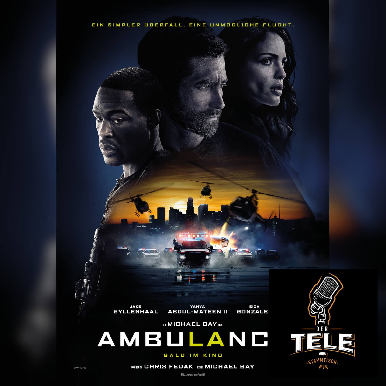 "Ambulance" (Jake Gyllenhaal, Michael Bay)