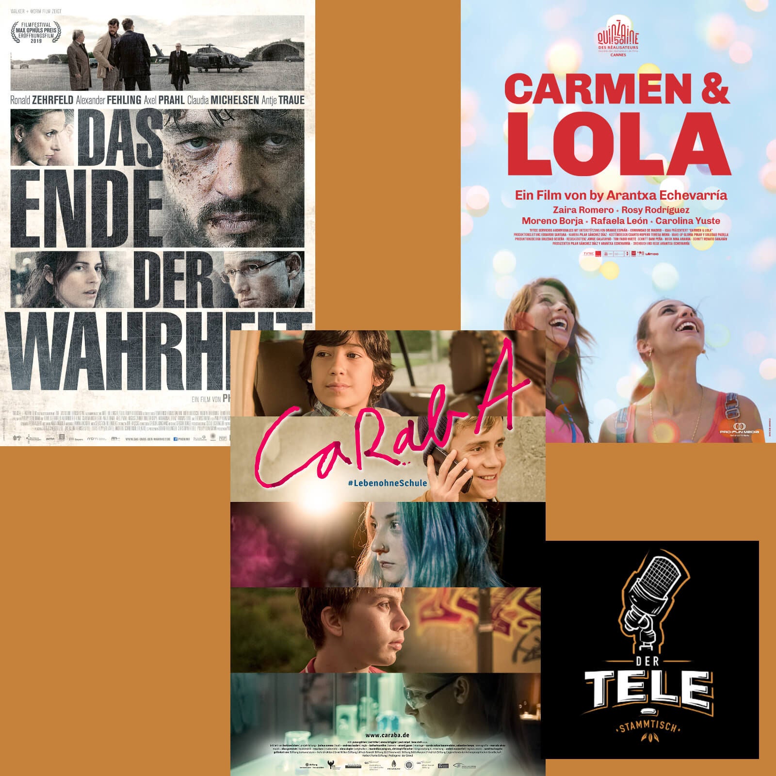 Reviews - "Das Ende Der Wahrheit", "CaRabA" und "Carmen & Lola"