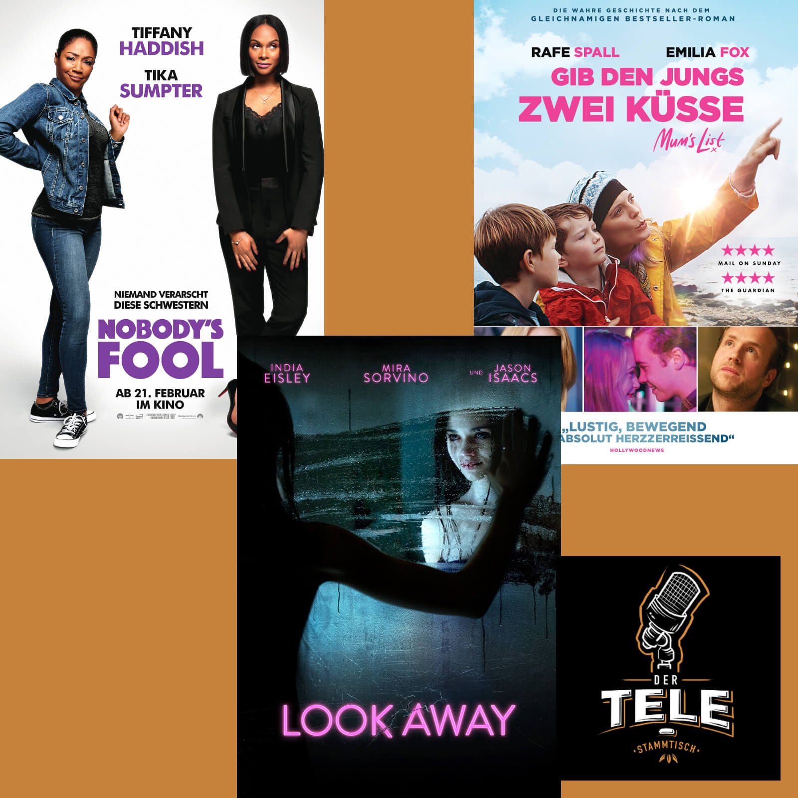 Reviews - "Nobody's Fool", "Look Away" und "Gib Den Jungs Zwei Küsse"