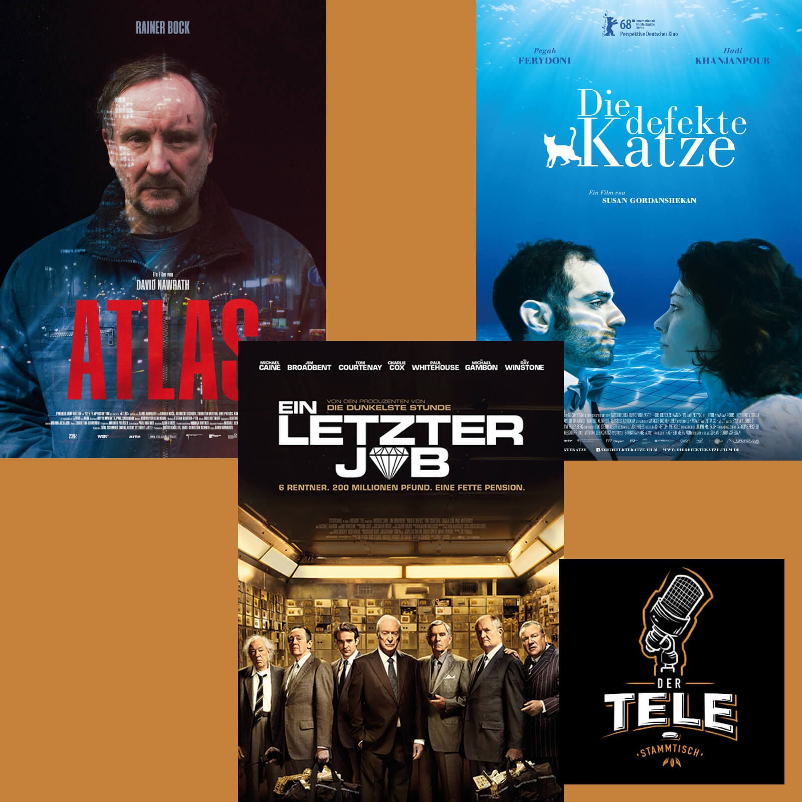 Reviews - "Atlas", "Ein Letzter Job" und "Die Defekte Katze"