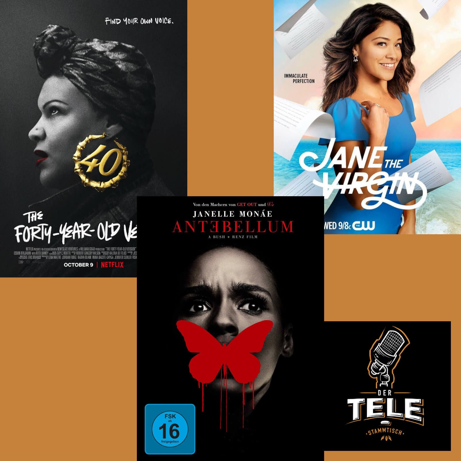 "Mein 40jähriges Ich", "Antebellum" und "Jane the Virgin"