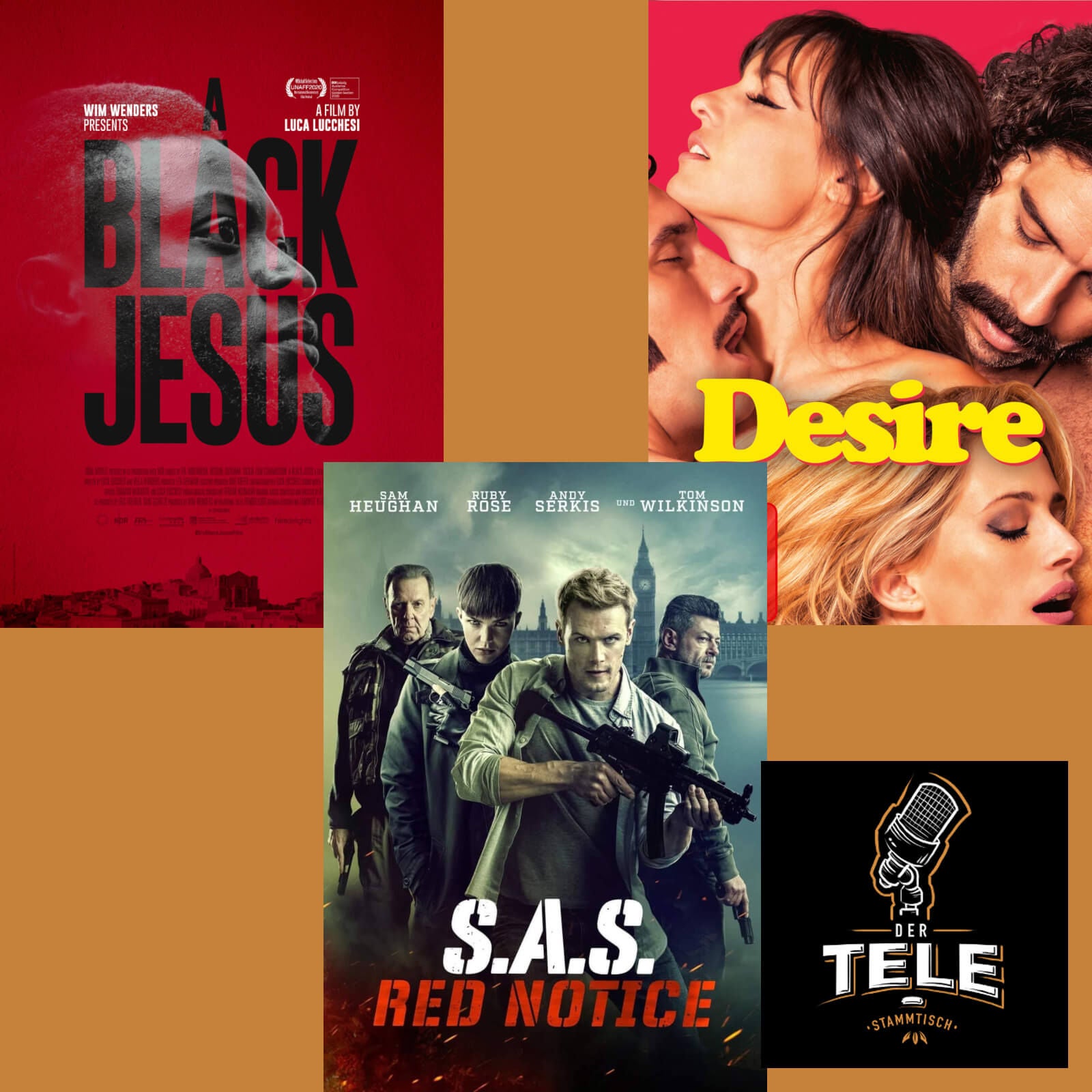 "A Black Jesus", "S.A.S. Red Notice" und "Desire"