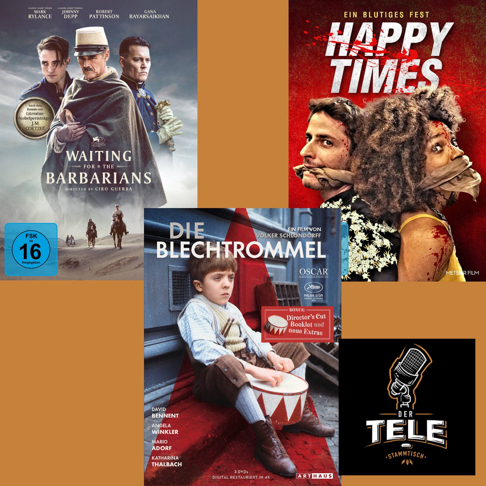"Waiting for the Barbarians", "Die Blechtrommel" und "Happy Times"