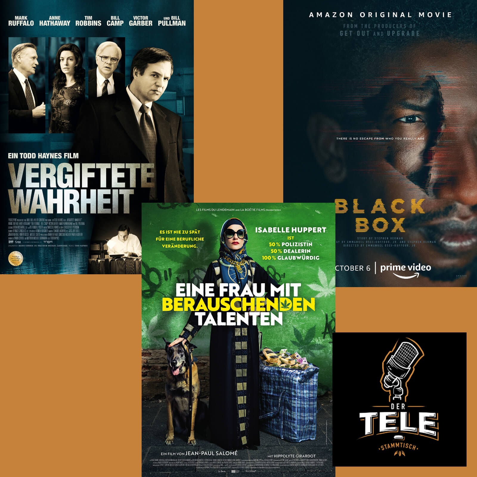 "Vergiftete Wahrheit", "Eine Frau mit berauschenden Talenten" und "Black Box"