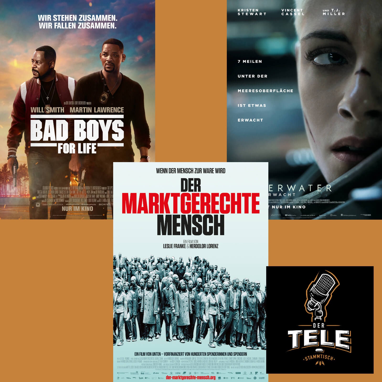 Reviews - "Bad Boys For Life", "Der Marktgerechte Mensch" und "Underwater"