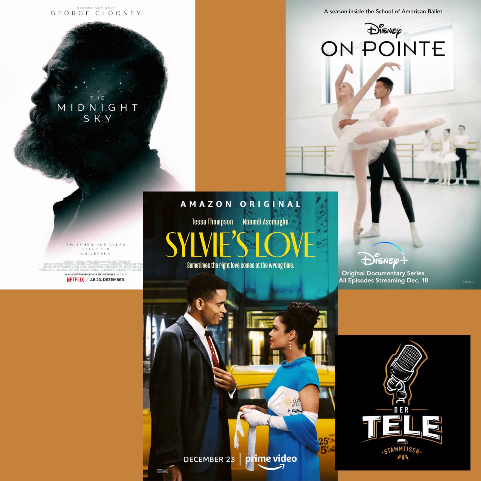 "The Midnight Sky", "Sylvie's Love" und "En Pointe"