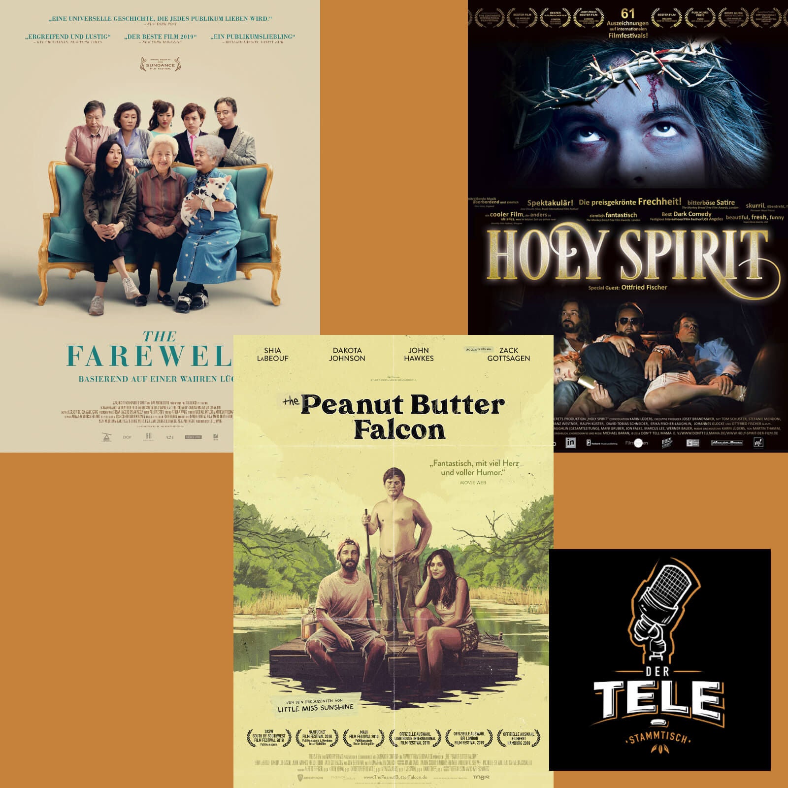 Reviews - "The Farewell", "The Peanut Butter Falcon" und "Holy Spirit"