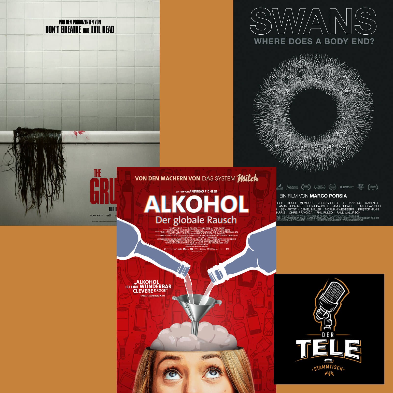 Reviews - "The Grudge", "Alkohol - Der Globale Rausch" und "SWANS - Where Does A Body End?"
