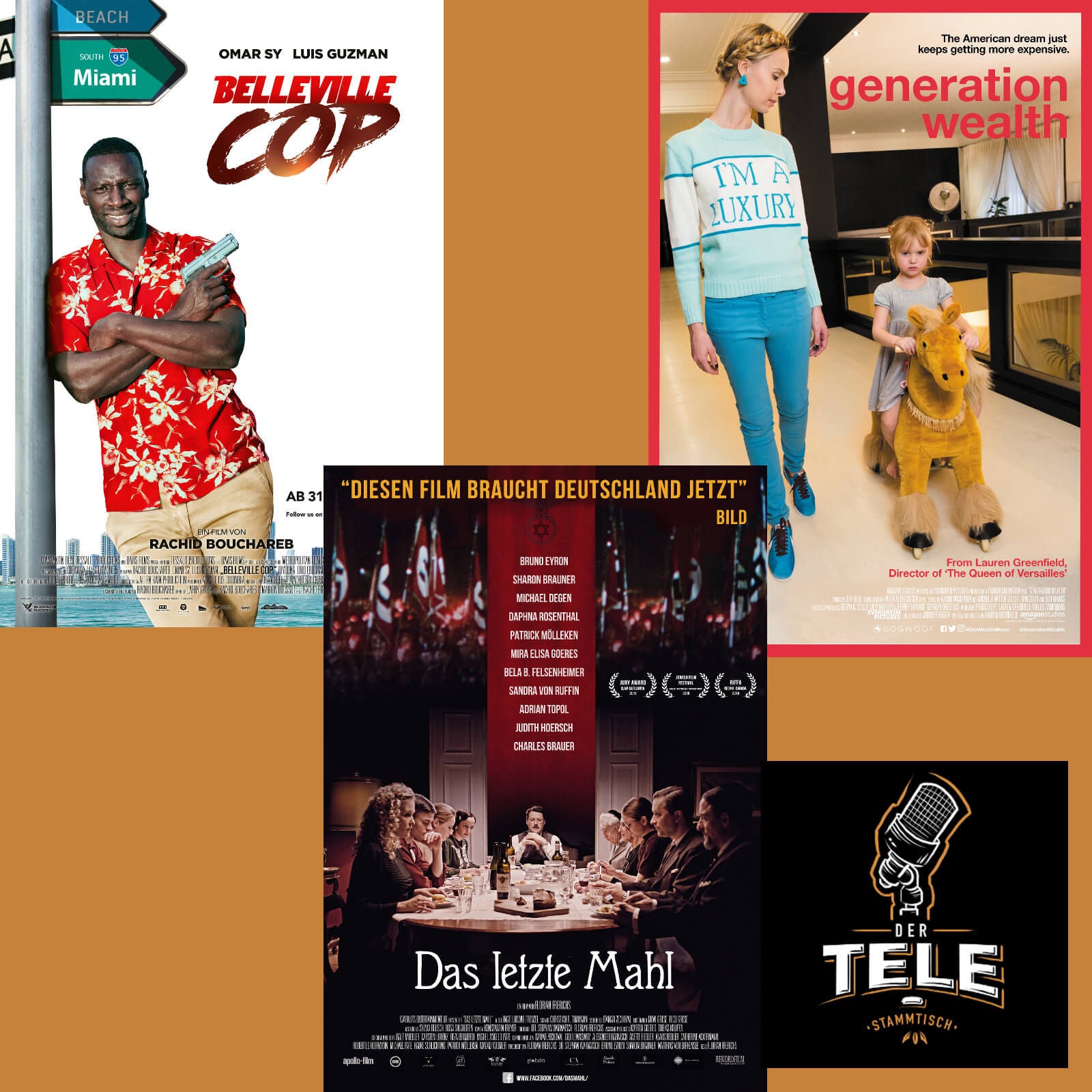 Filmkritiken - "Belleville Cop", "Das Letzte Mahl" und "Generation Wealth"