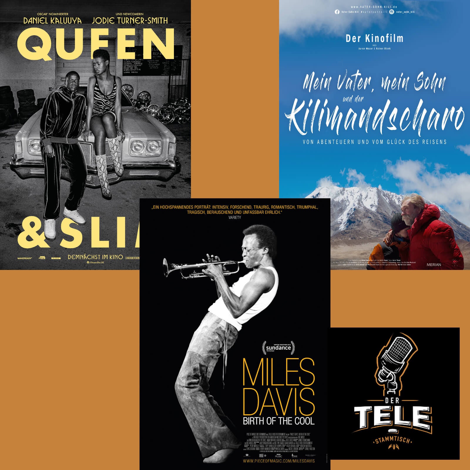 Reviews - "Queen & Slim", "Miles Davis - Birth Of The Cool" und "Mein Vater, Mein Sohn Und Der Kilimandscharo"