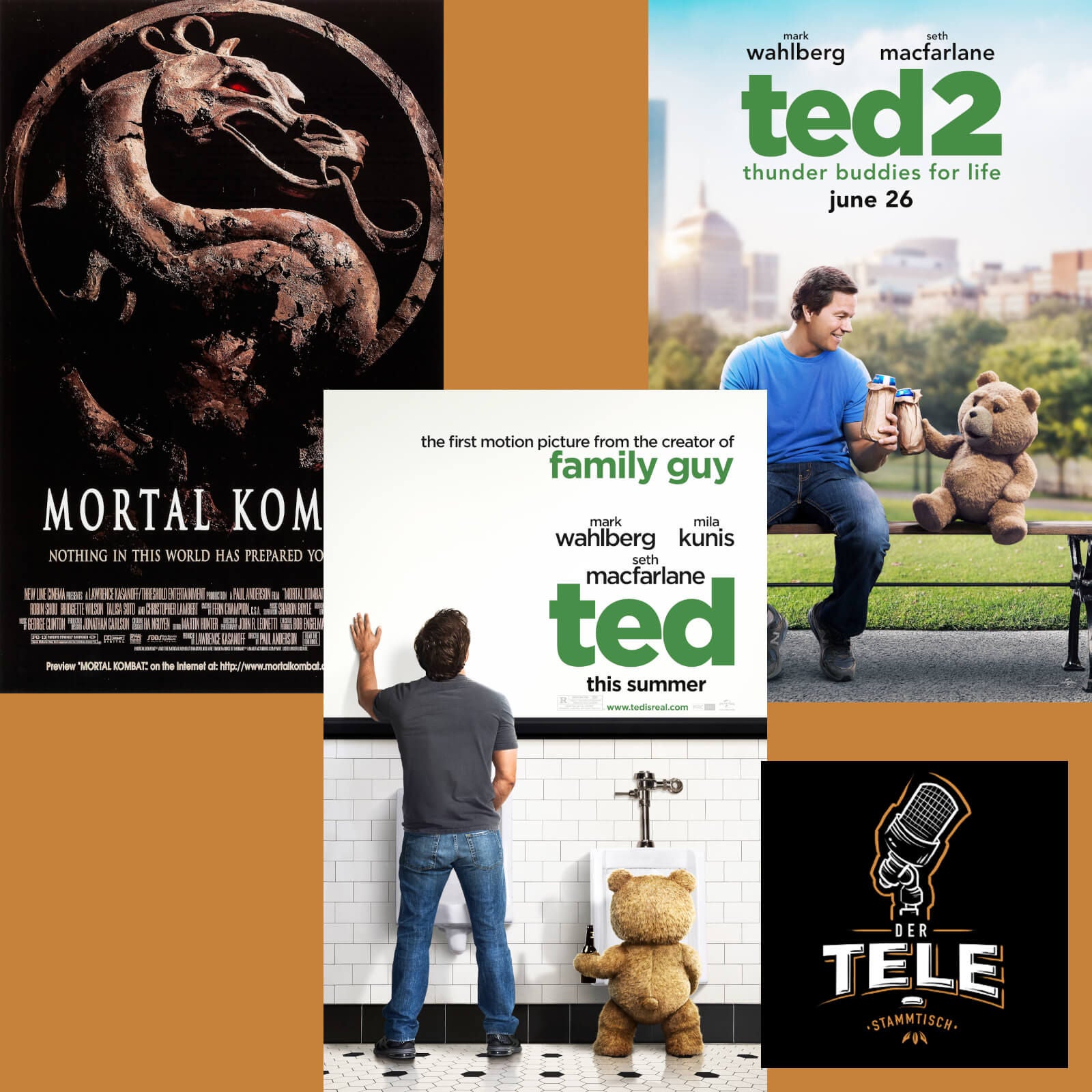 "Mortal Kombat", "TED" und "TED 2"