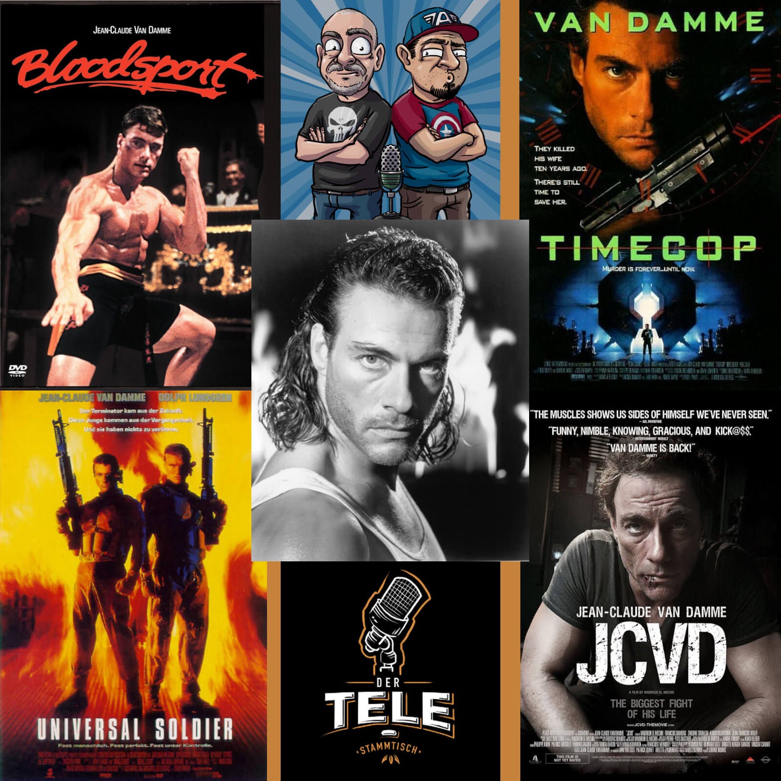 "Bloodsport", "Universal Soldier", "Timecop" und "JCVD"