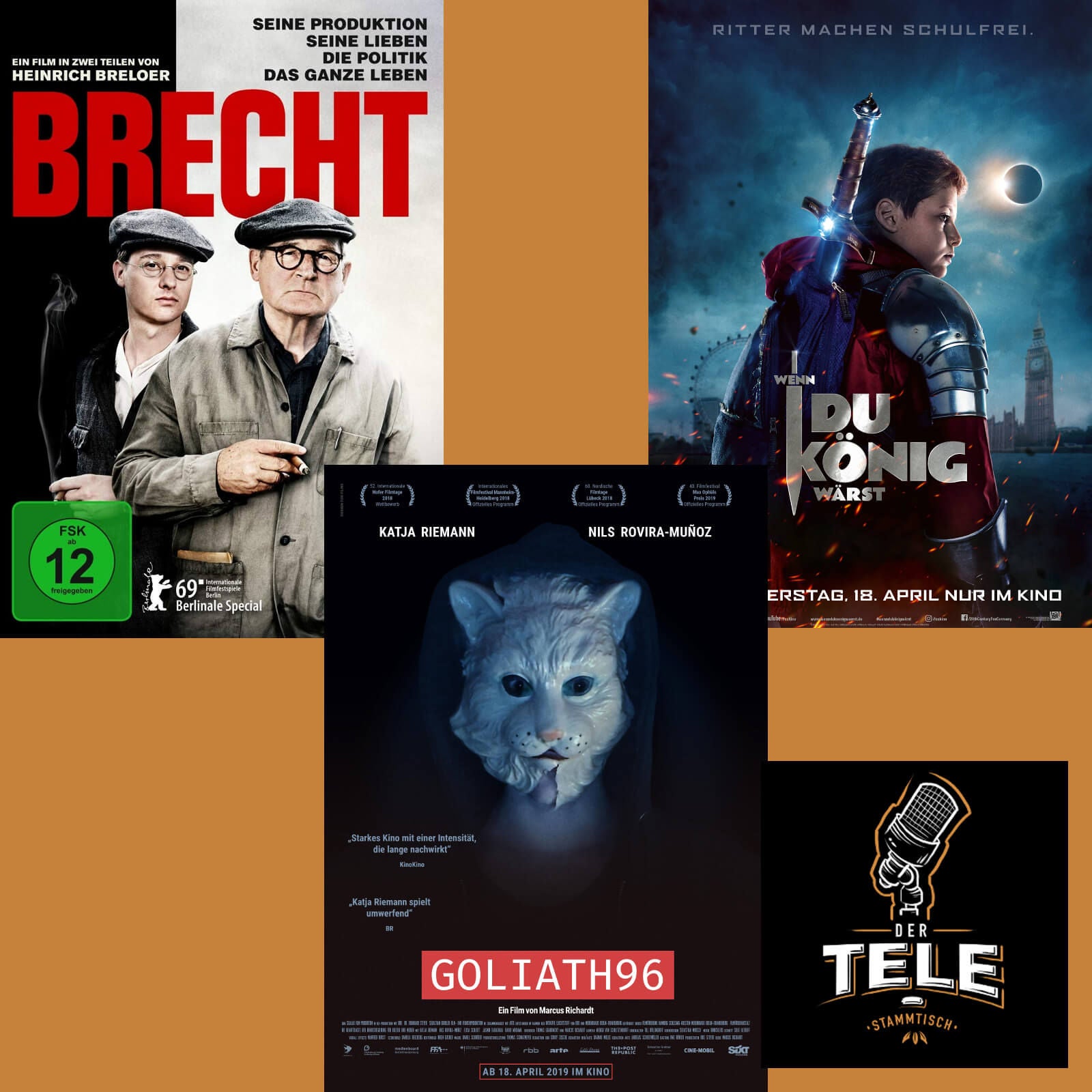 Reviews - "Brecht", "Goliath96" und "Wenn Du König Wärst"
