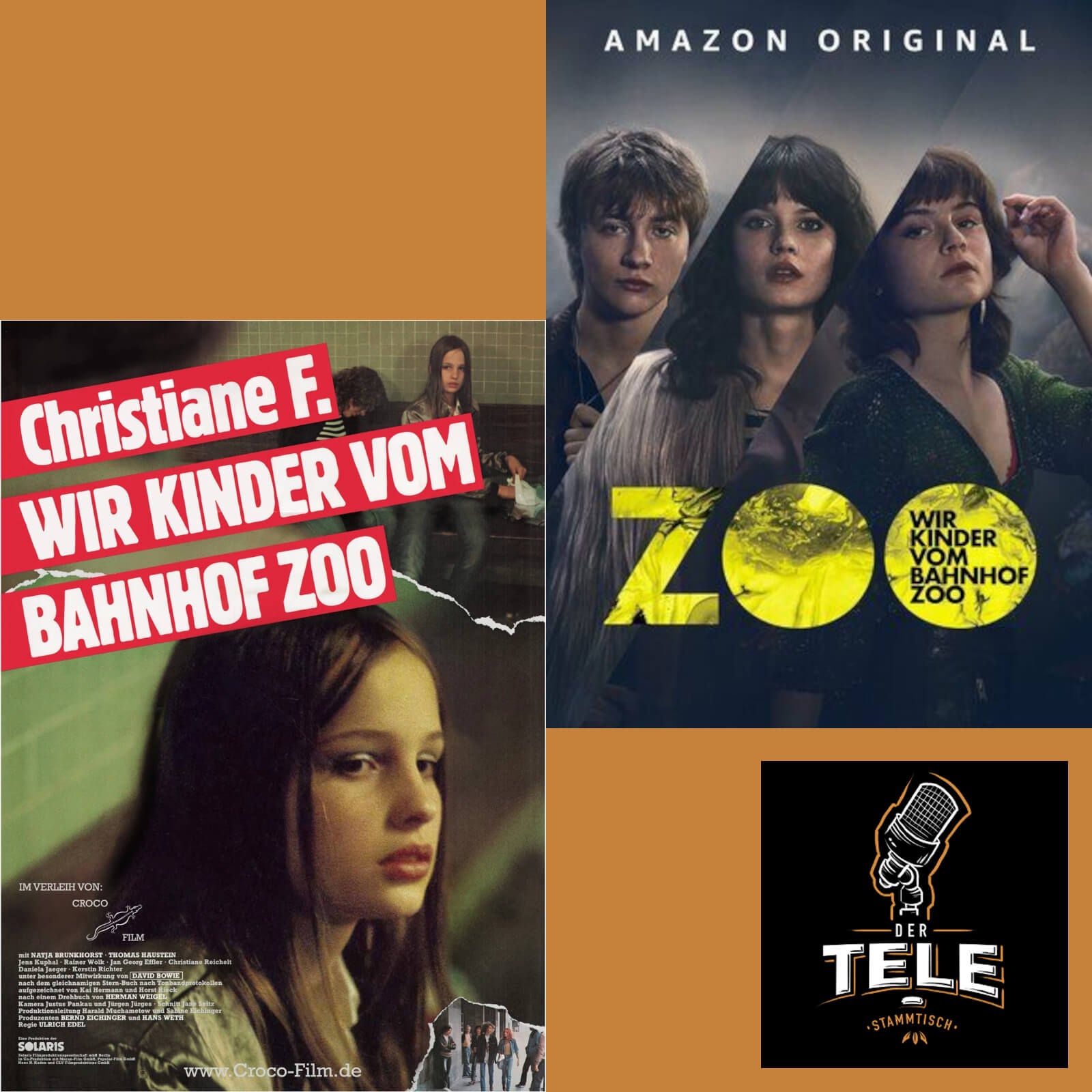 "Christiane F. - Wir Kinder vom Bahnhof Zoo (1981)" und Serie (2021)