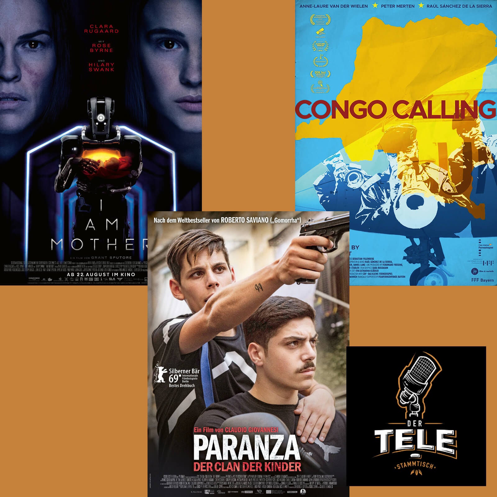 Reviews - "I Am Mother", "Paranza" und "Congo Calling"