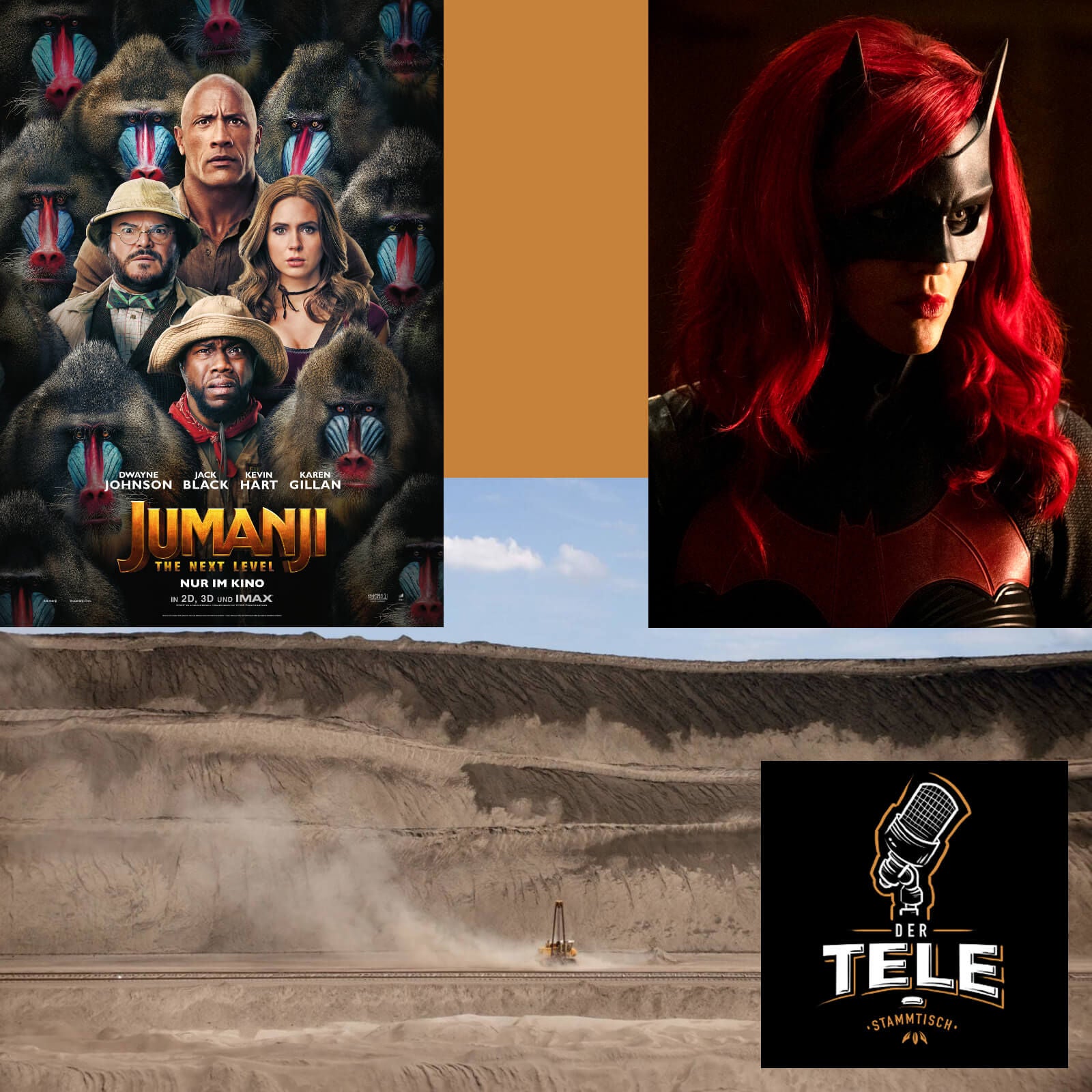 Reviews - "Jumanji - The Next Level", "Batwoman" und "Gundermann Revier"