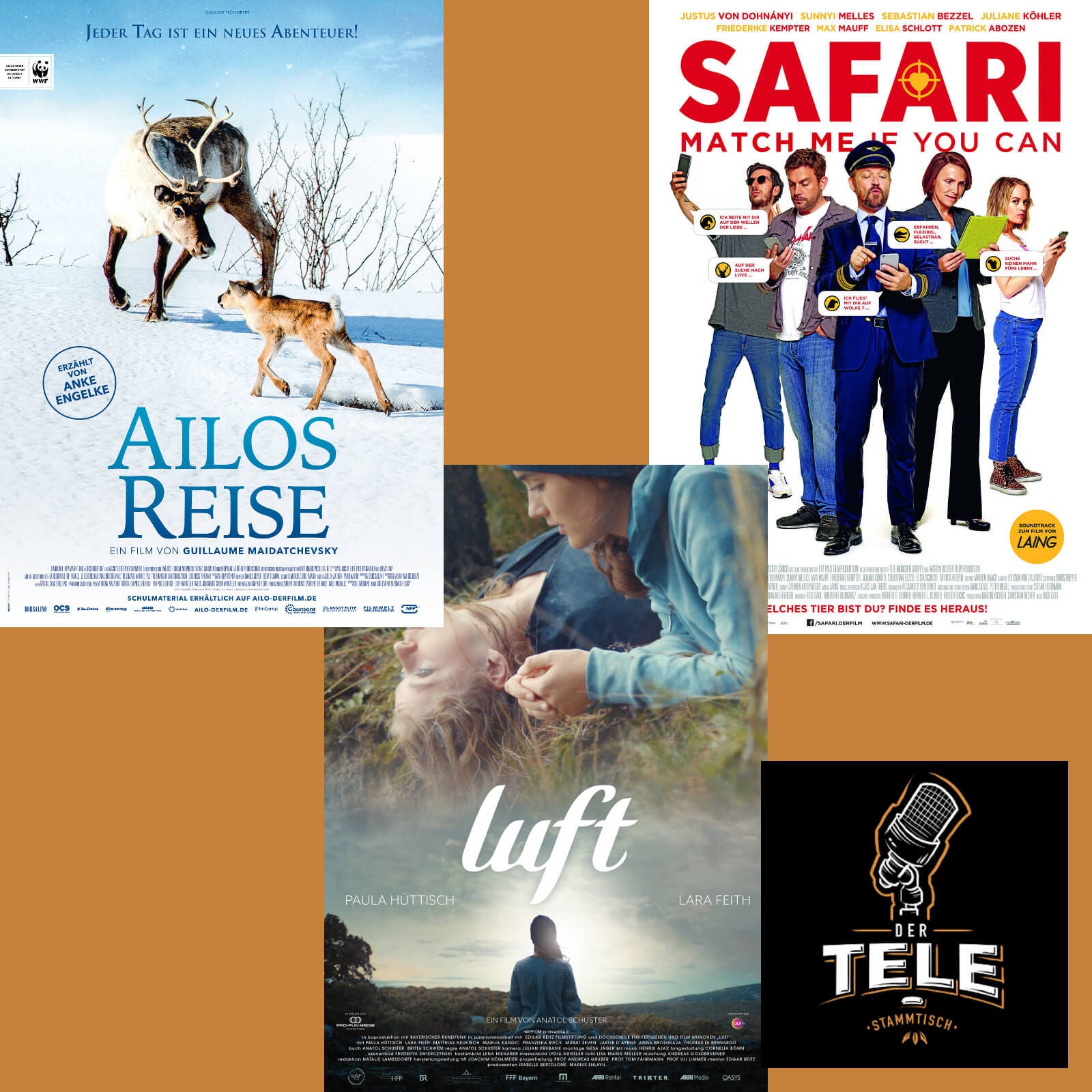Reviews - "Ailos Reise", "Luft" und "Safari - Match Me If You Can"