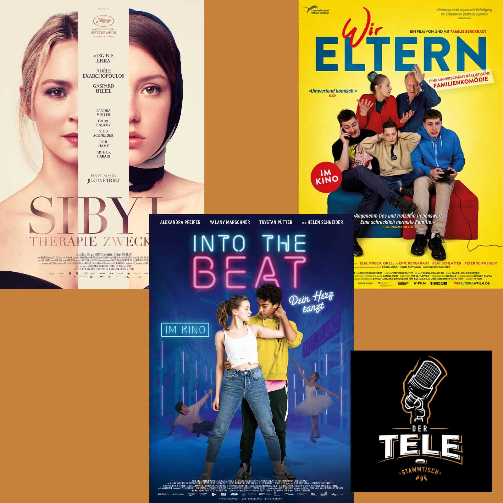 "Sibyl", "Into The Beat" und "Wir Eltern"