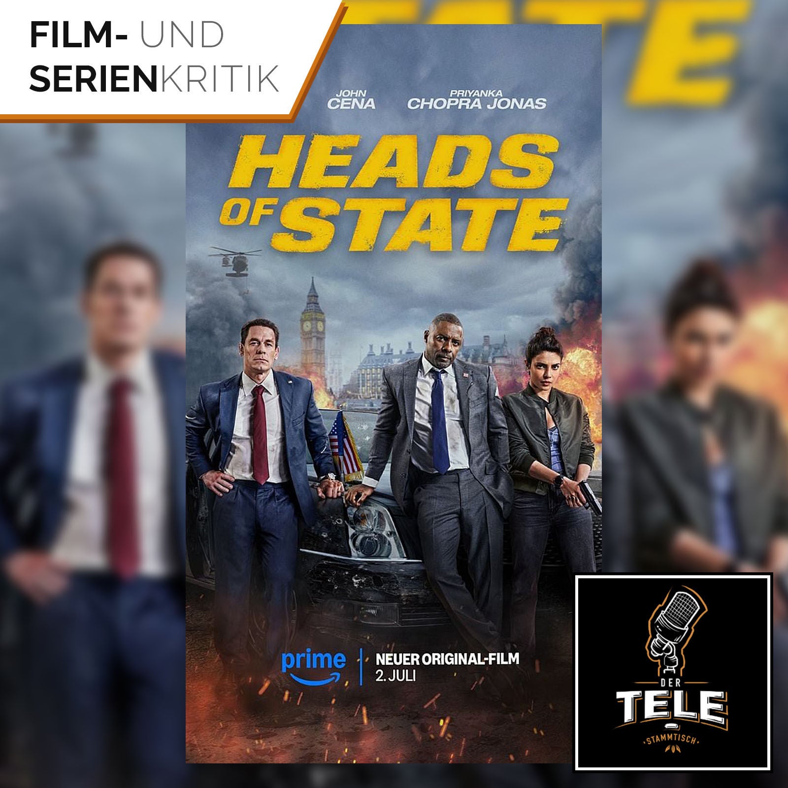 Heads of State | John Cena und Idris Elba als Action-Politiker