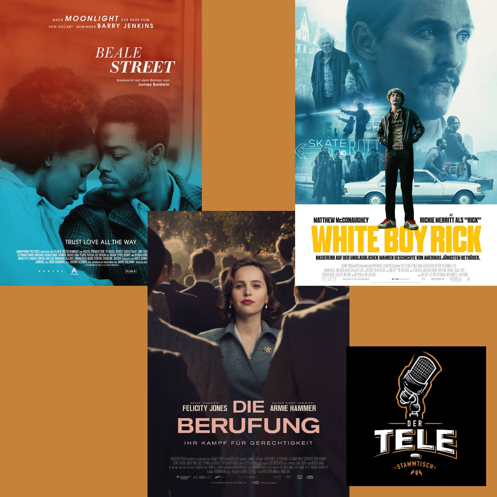 Reviews - "Beale Street", "Die Berufung" und "White Boy Rick"