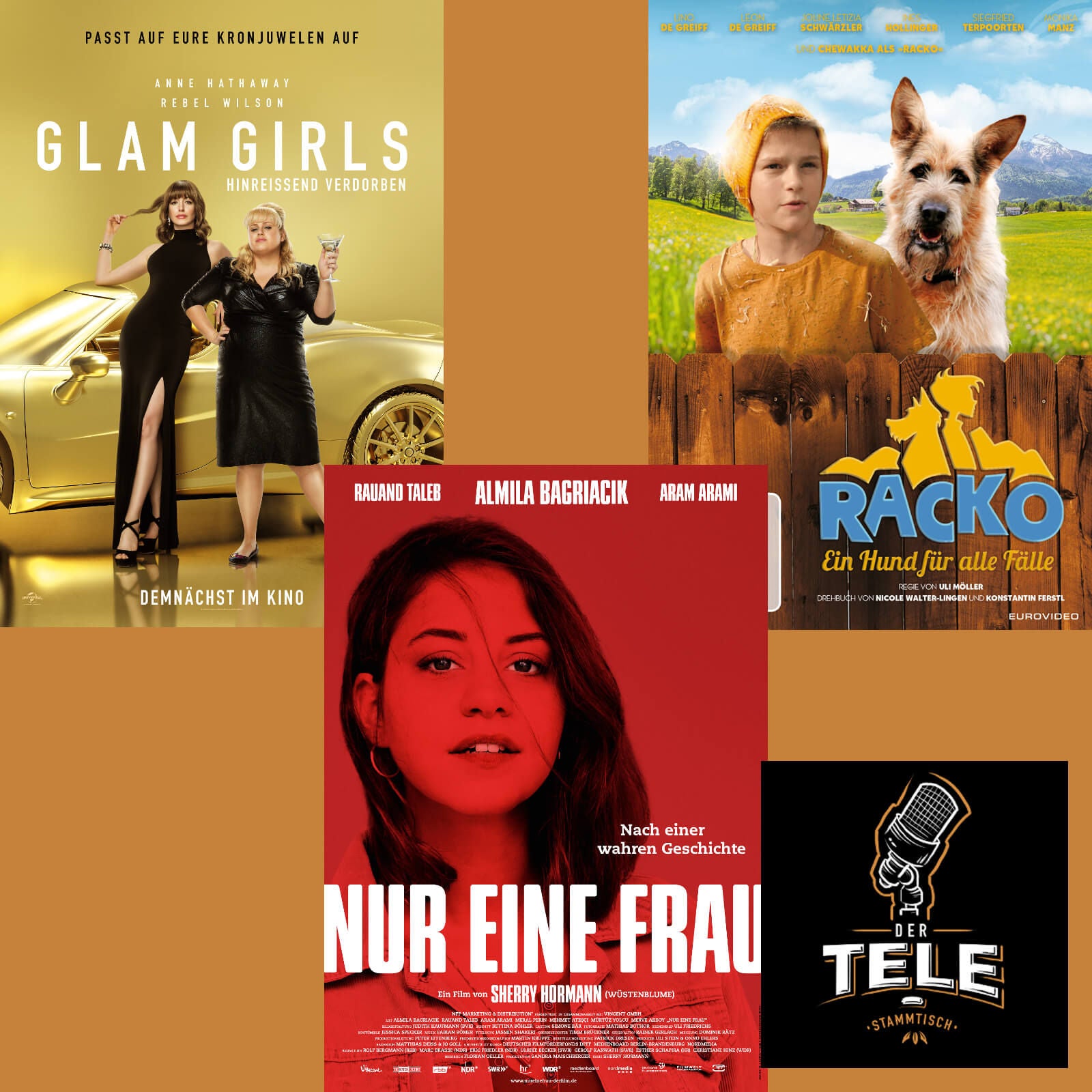 Reviews - "Glam Girls", "Nur Eine Frau" und "Racko"