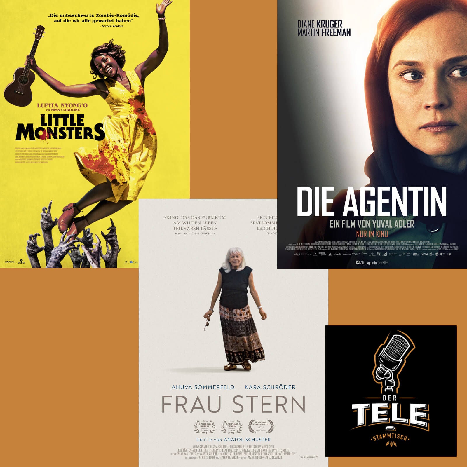 Reviews - "Little Monsters", "Frau Stern" und "Die Agentin"