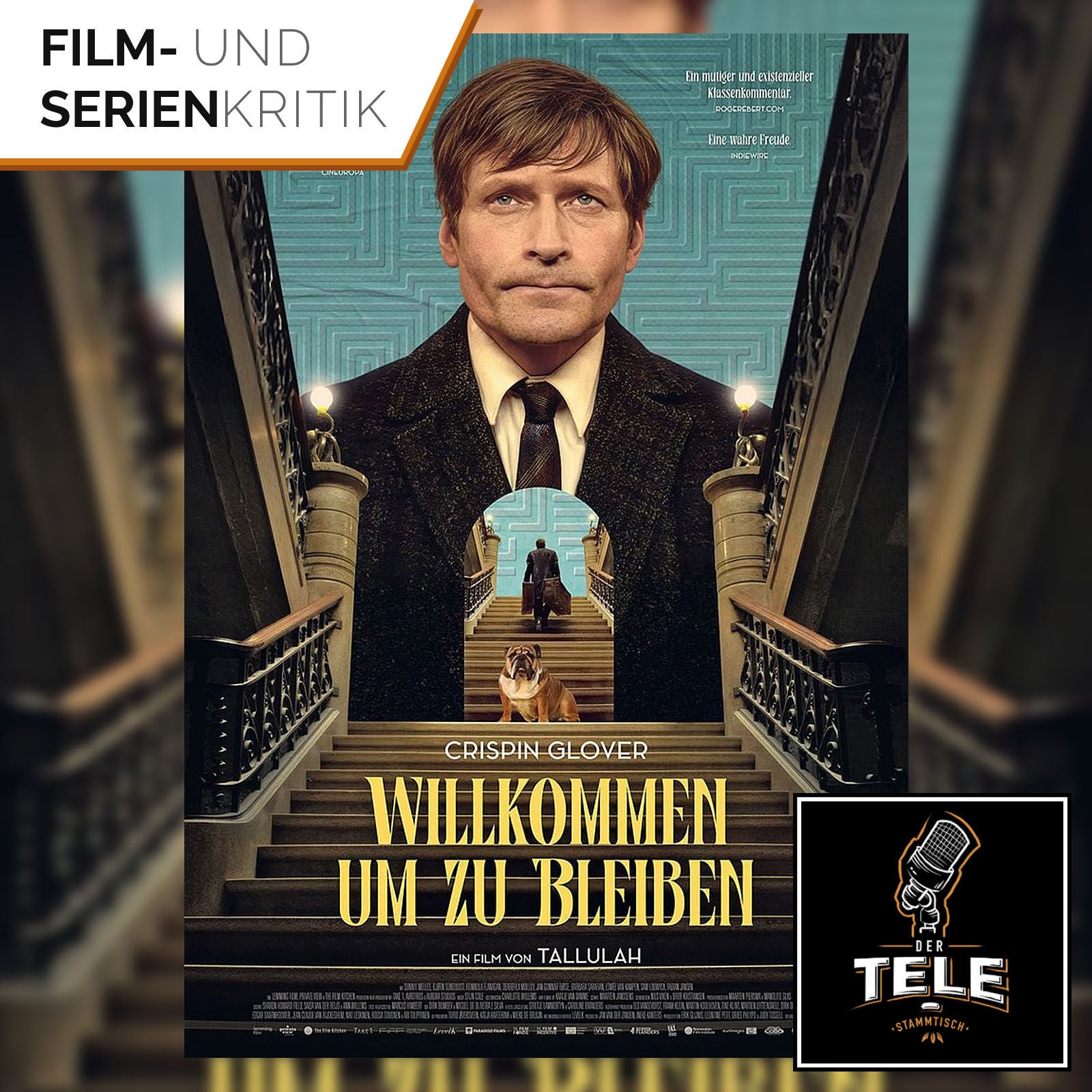 Willkommen um zu bleiben | Kafkaeskes Kino mit Kultstar