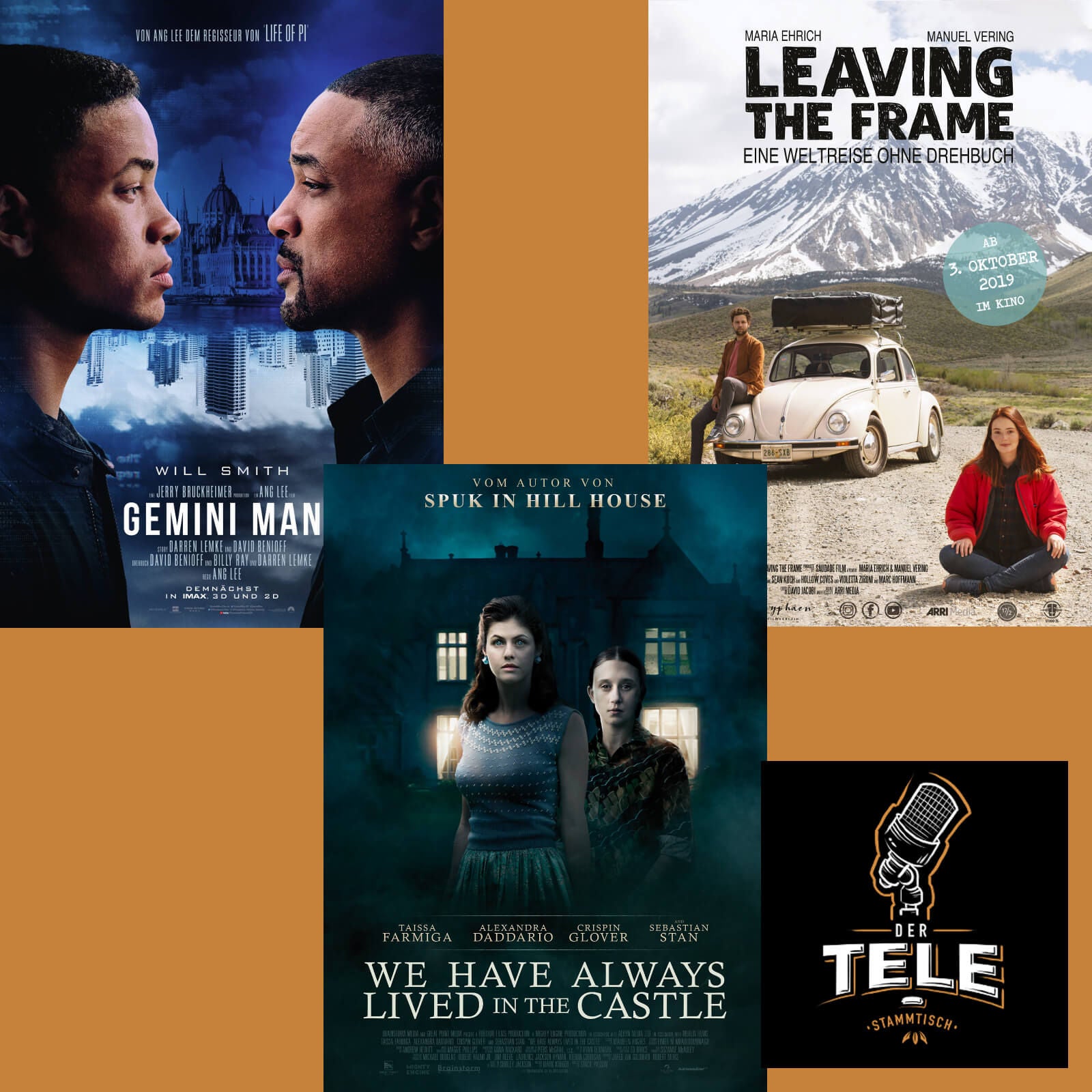 Reviews - "Gemini Man", "We Have Always Lived In The Castle" und "Leaving The Frame"