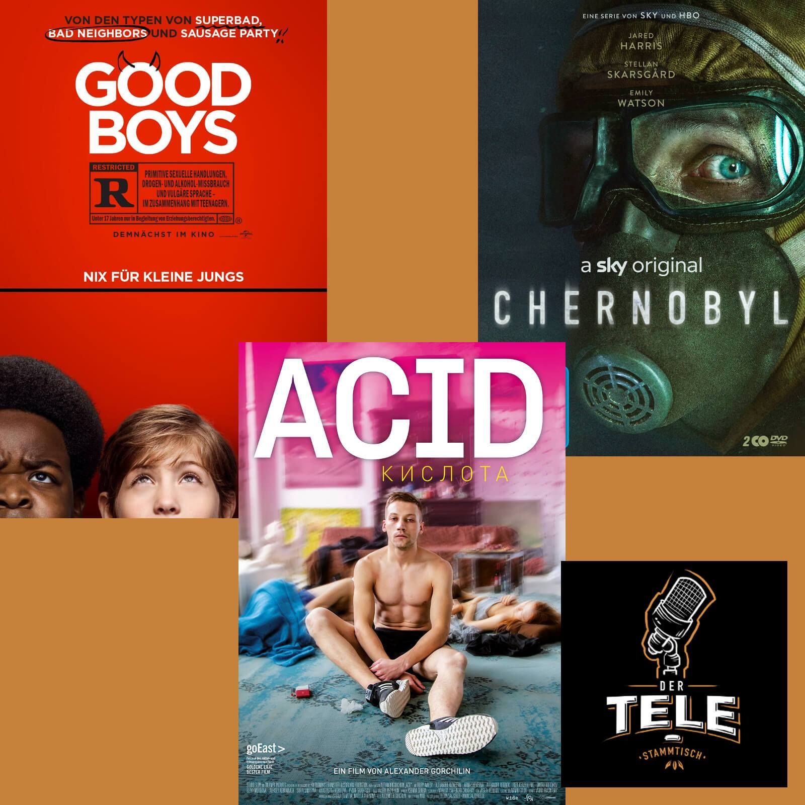 Reviews - "Good Boys", "ACID" und "Chernobyl"