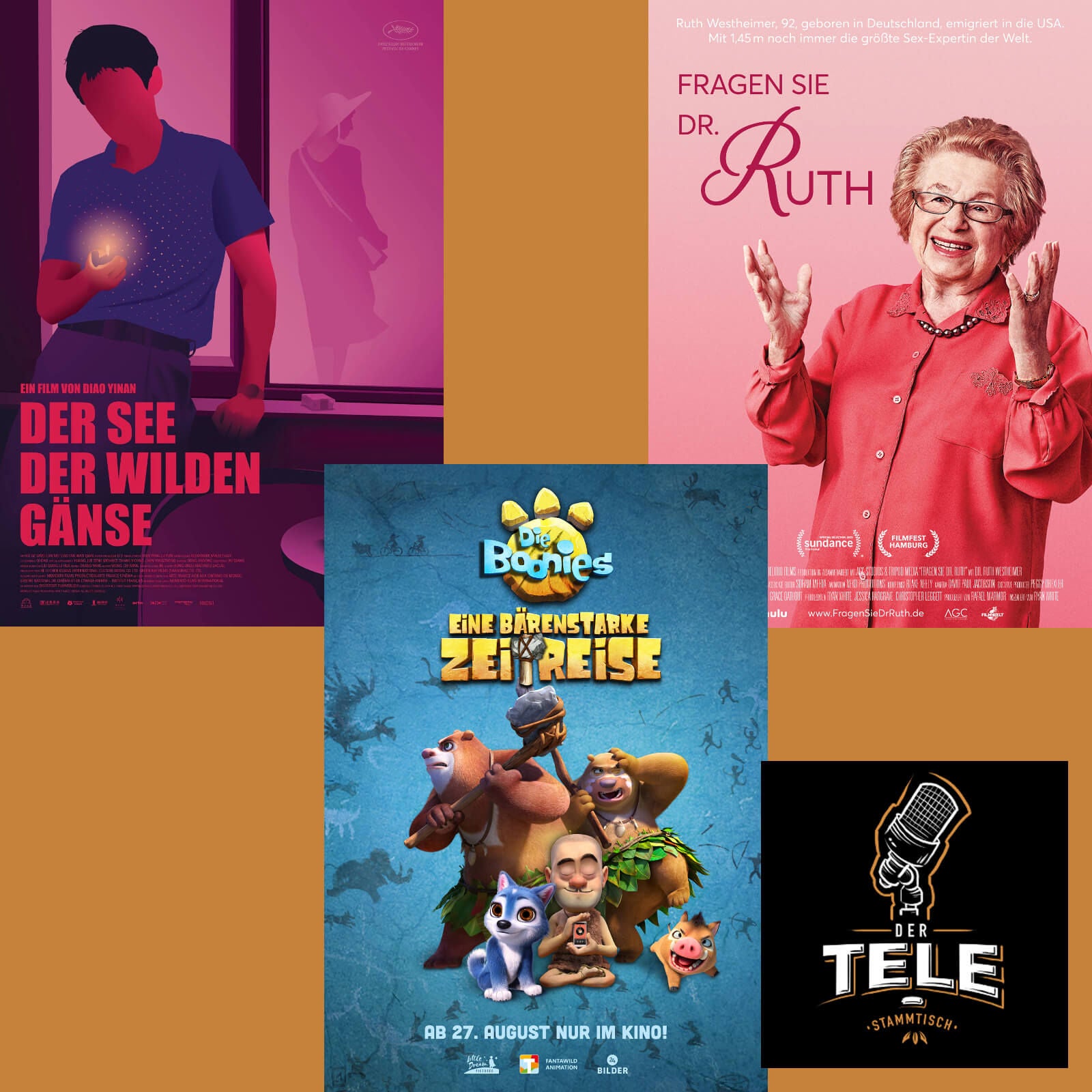 "Der See der wilden Gänse", "Die Boonies" und "Fragen Sie Dr. Ruth"