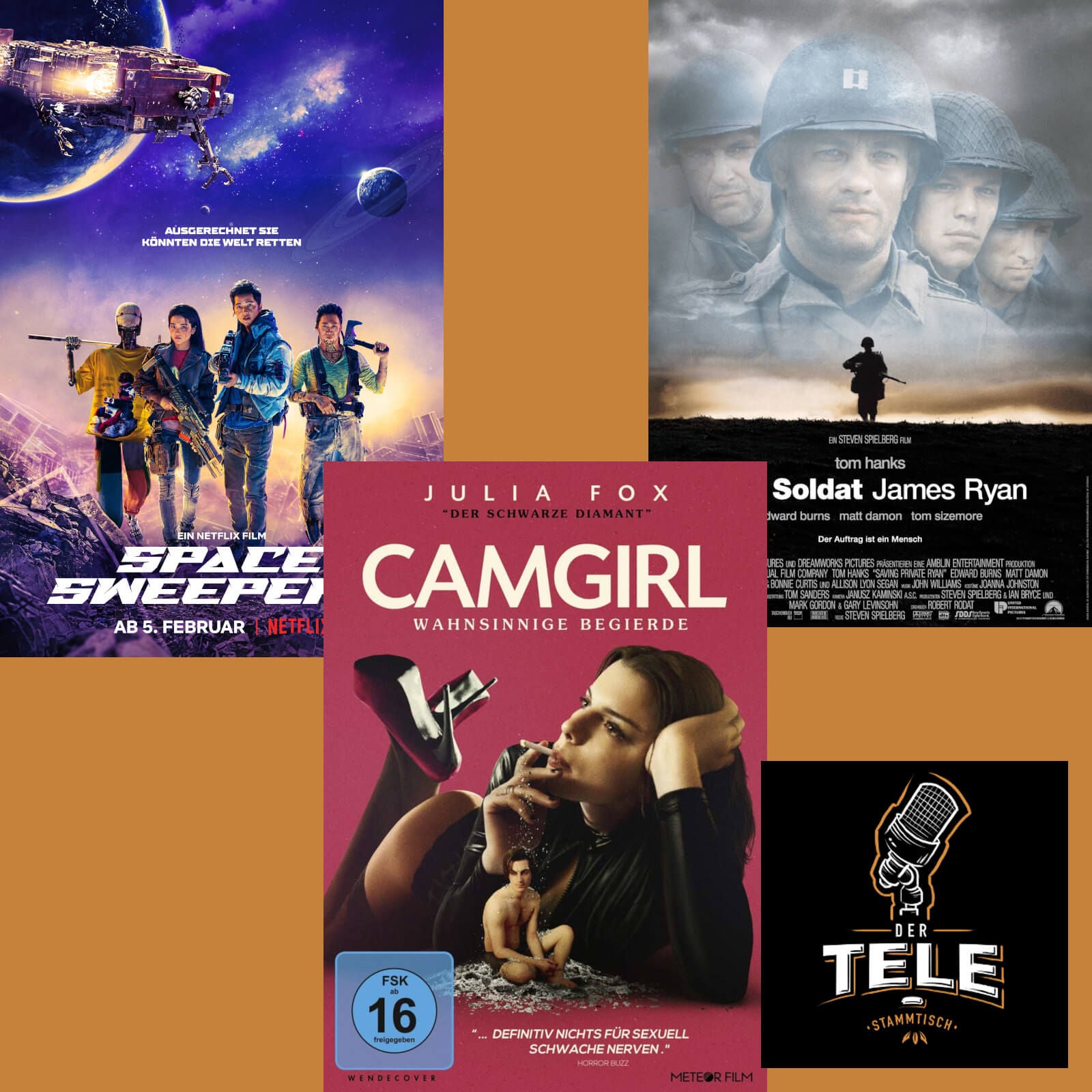 "Space Sweepers", "Camgirl" und "Der Soldat James Ryan"