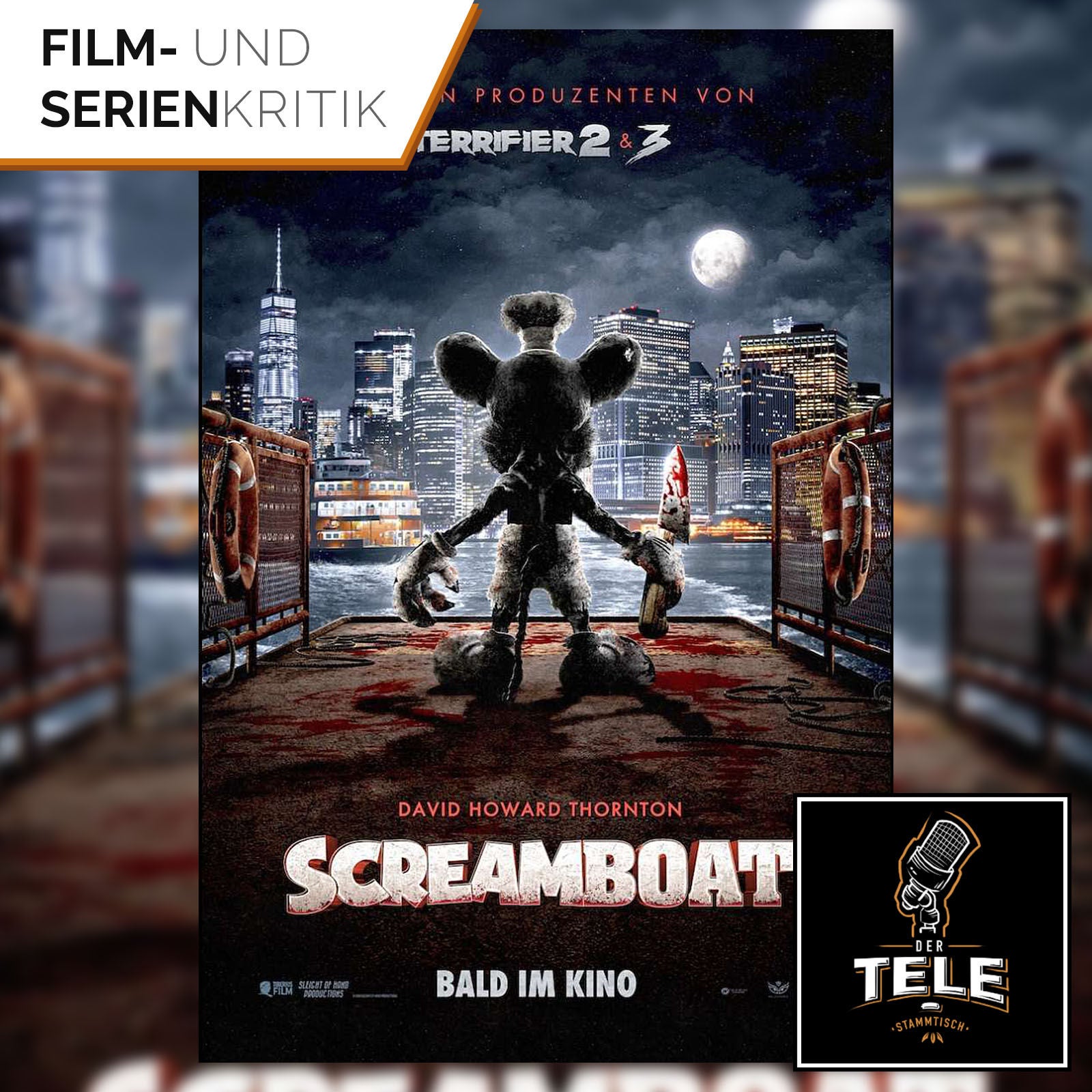 Screamboat | Art the Clown als gemeine Killer-Maus