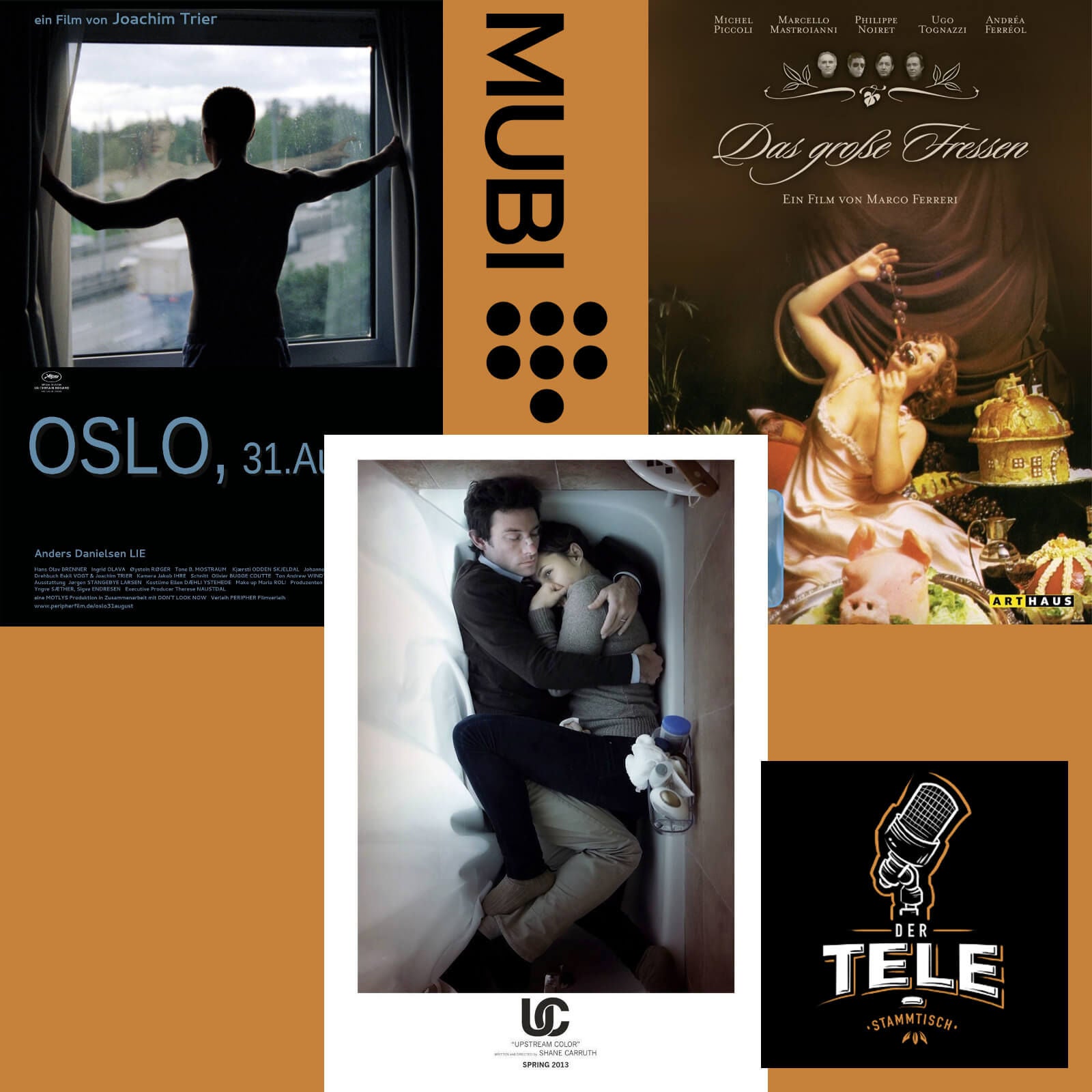"Oslo, 31. August", "Upstream Color" und "Das Große Fressen"