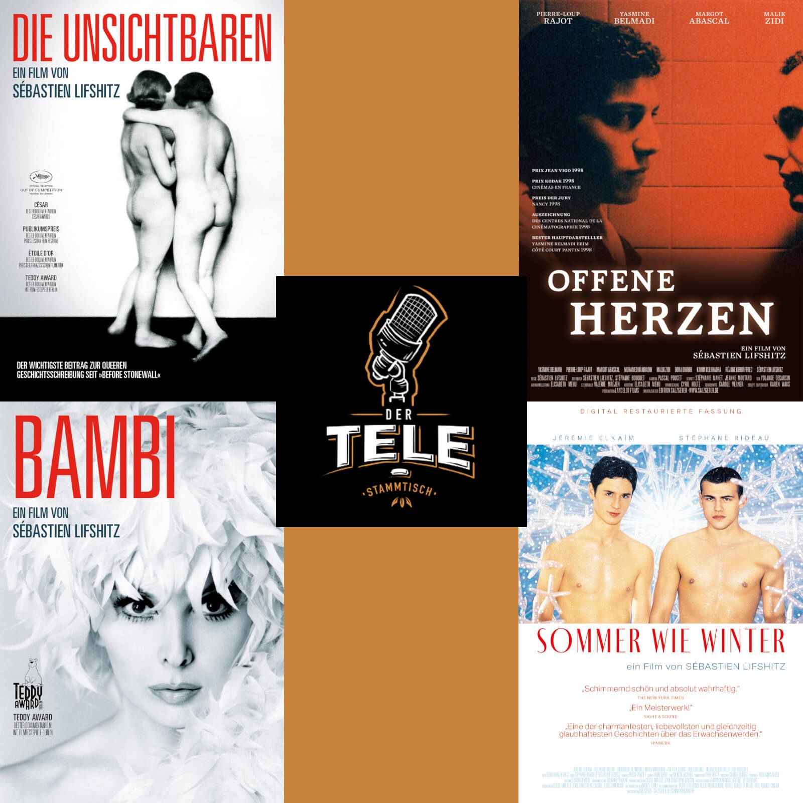 "Die Unsichtbaren", "Bambi", "Offene Herzen" und "Sommer wie Winter"