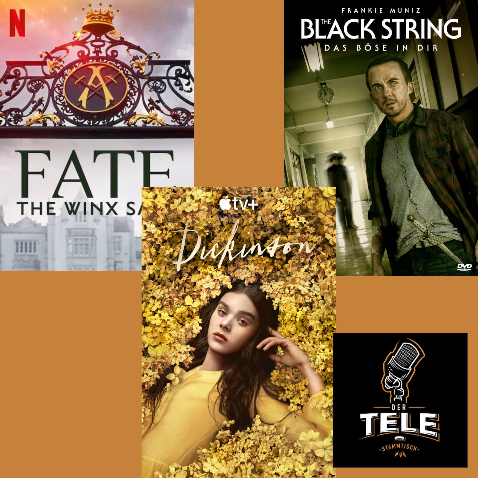 "Fate - The Winx Saga", "Dickinson" und "The Black String"