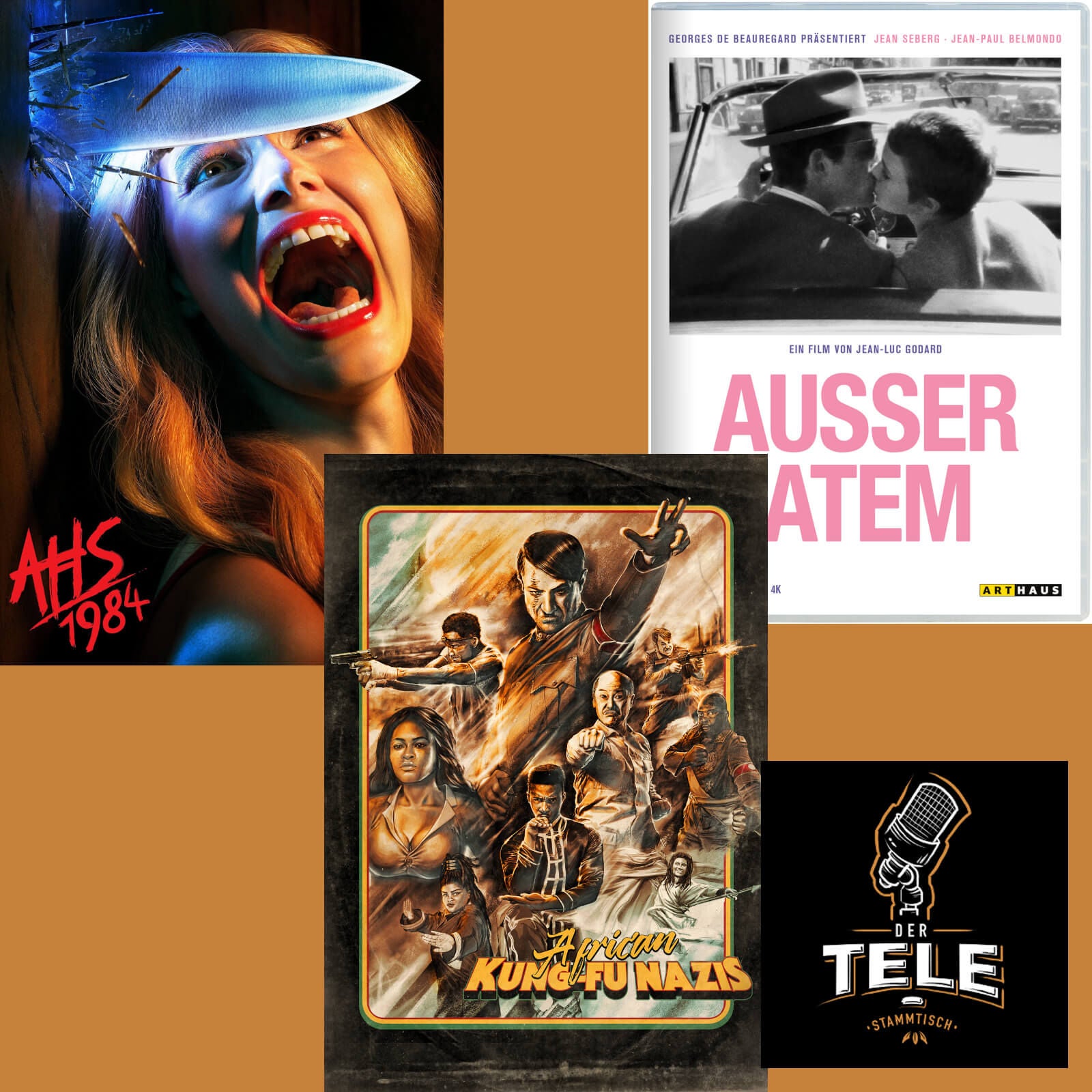 "American Horror Story 1984", "African Kung Fu Nazis" und "Ausser Atem"