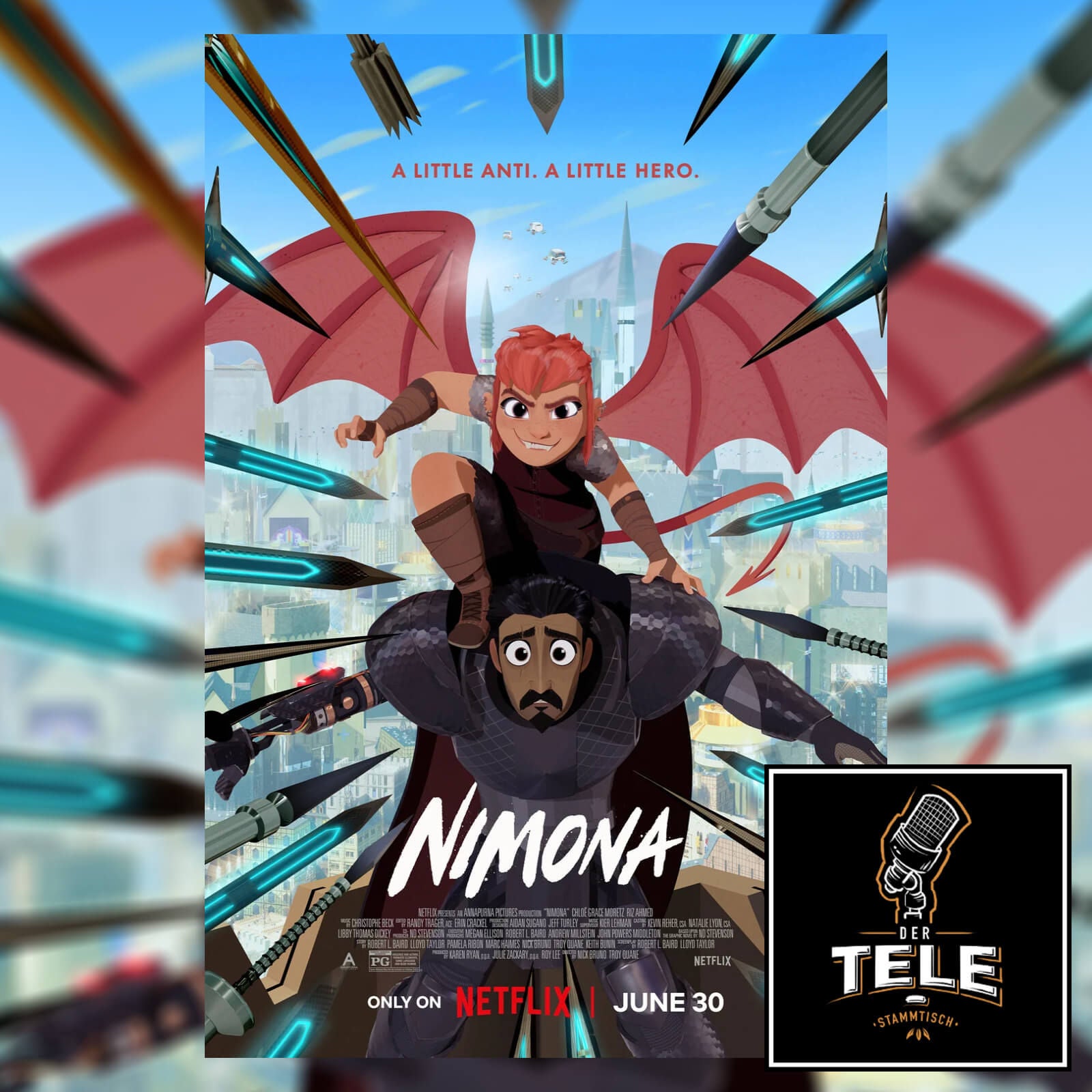 Nimona - Was lange währt, wird endlich wahr! (Netflix)