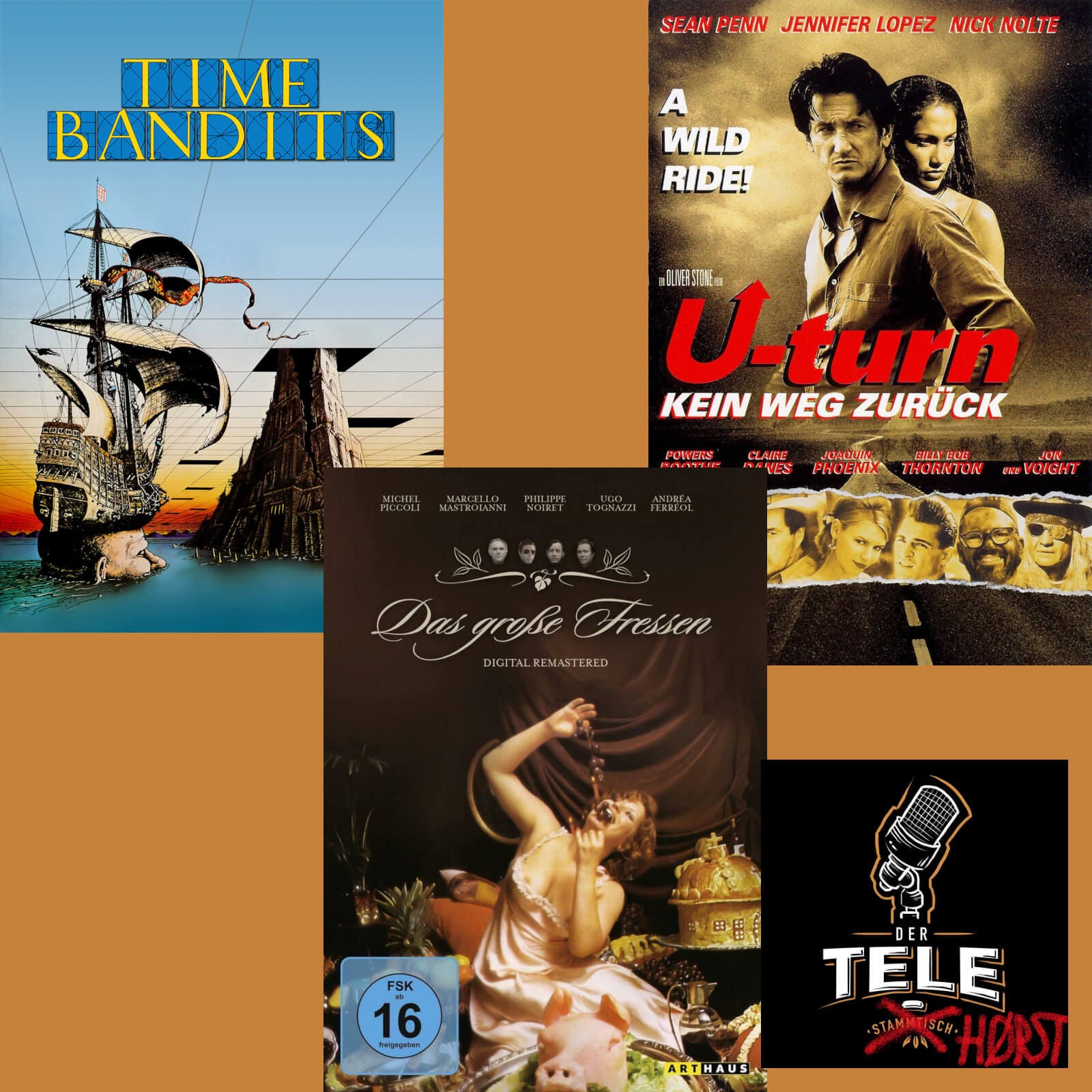 "Time Bandits", "Das große Fressen" und "U-Turn" - Der Tele-Hørst 21