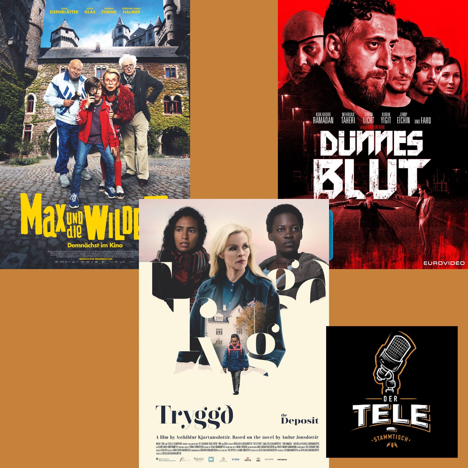 "Max Und Die Wilde 7", "Tryggd" und "Dünnes Blut"