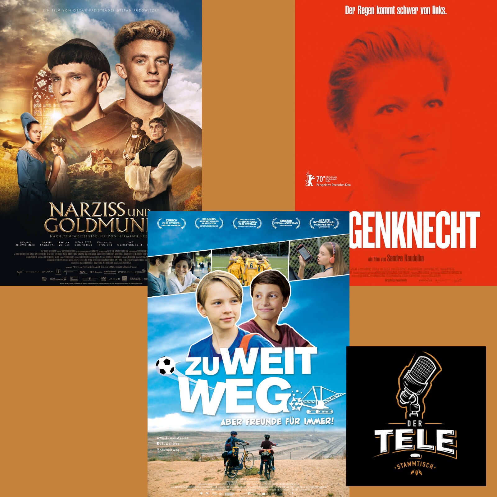 "Narziss und Goldmund", "Zu Weit Weg" und "Wagenknecht"