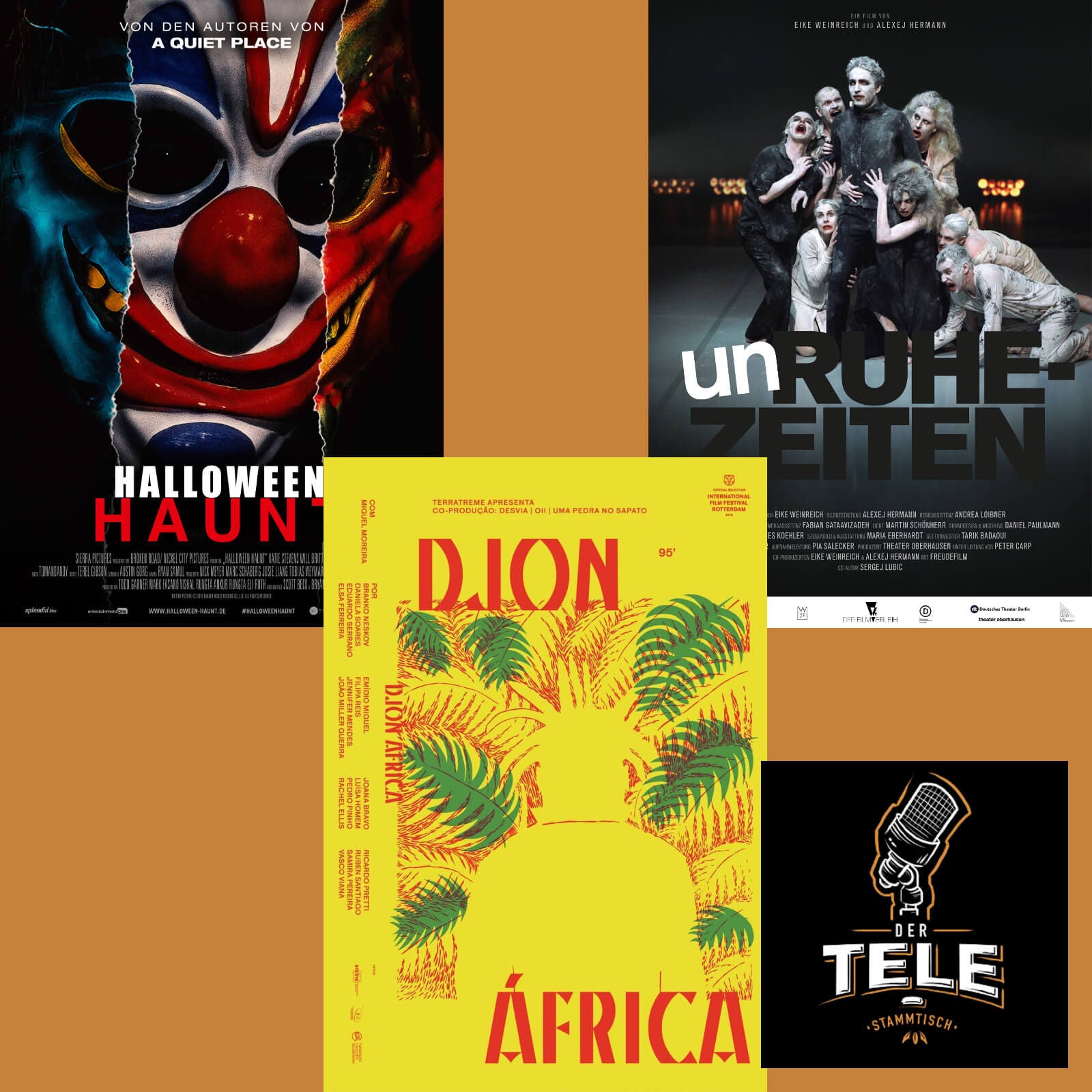 Reviews - "Halloween Haunt", "Djon Africa" und "unRuhezeiten"