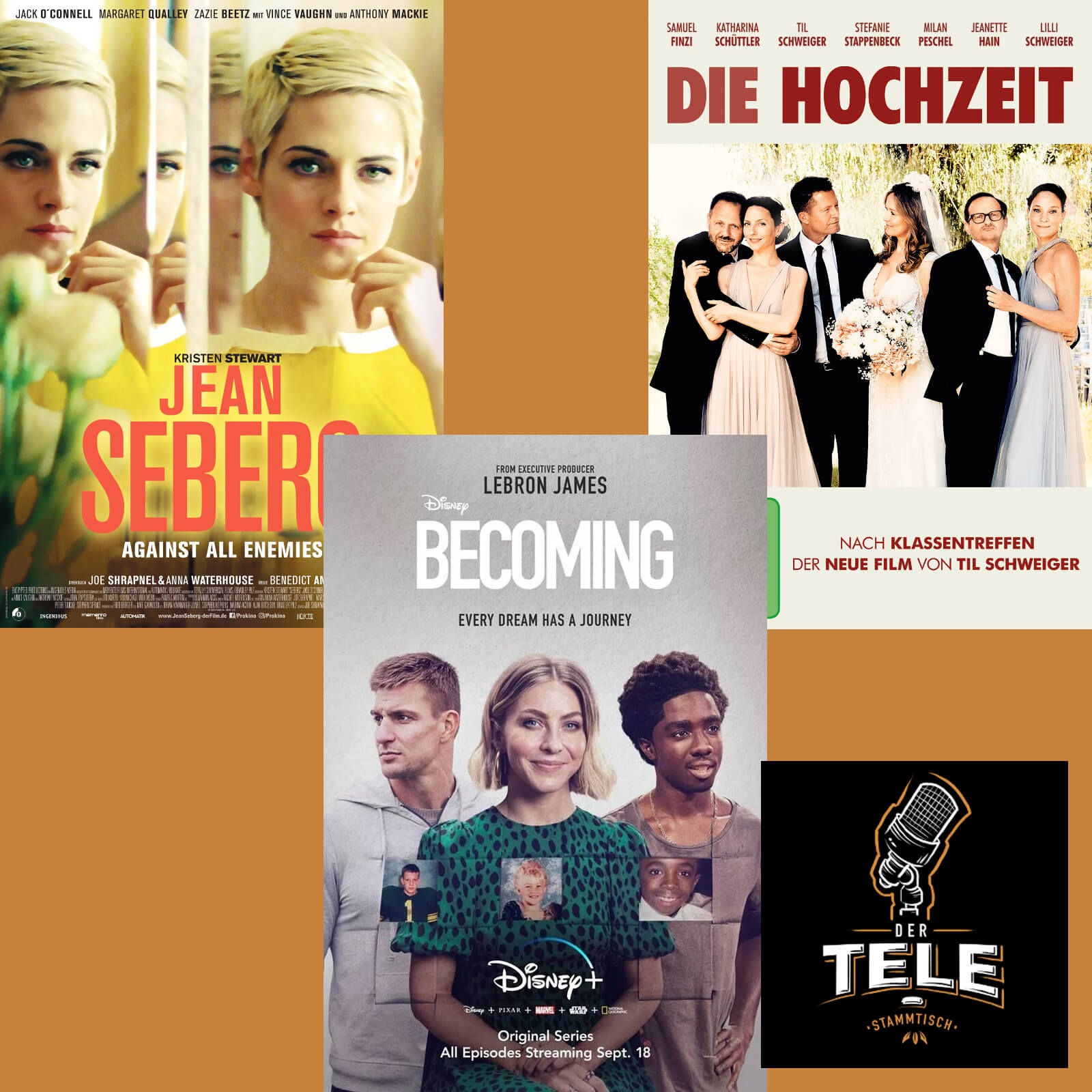 "Jean Seberg", "Becoming" und "Die Hochzeit"